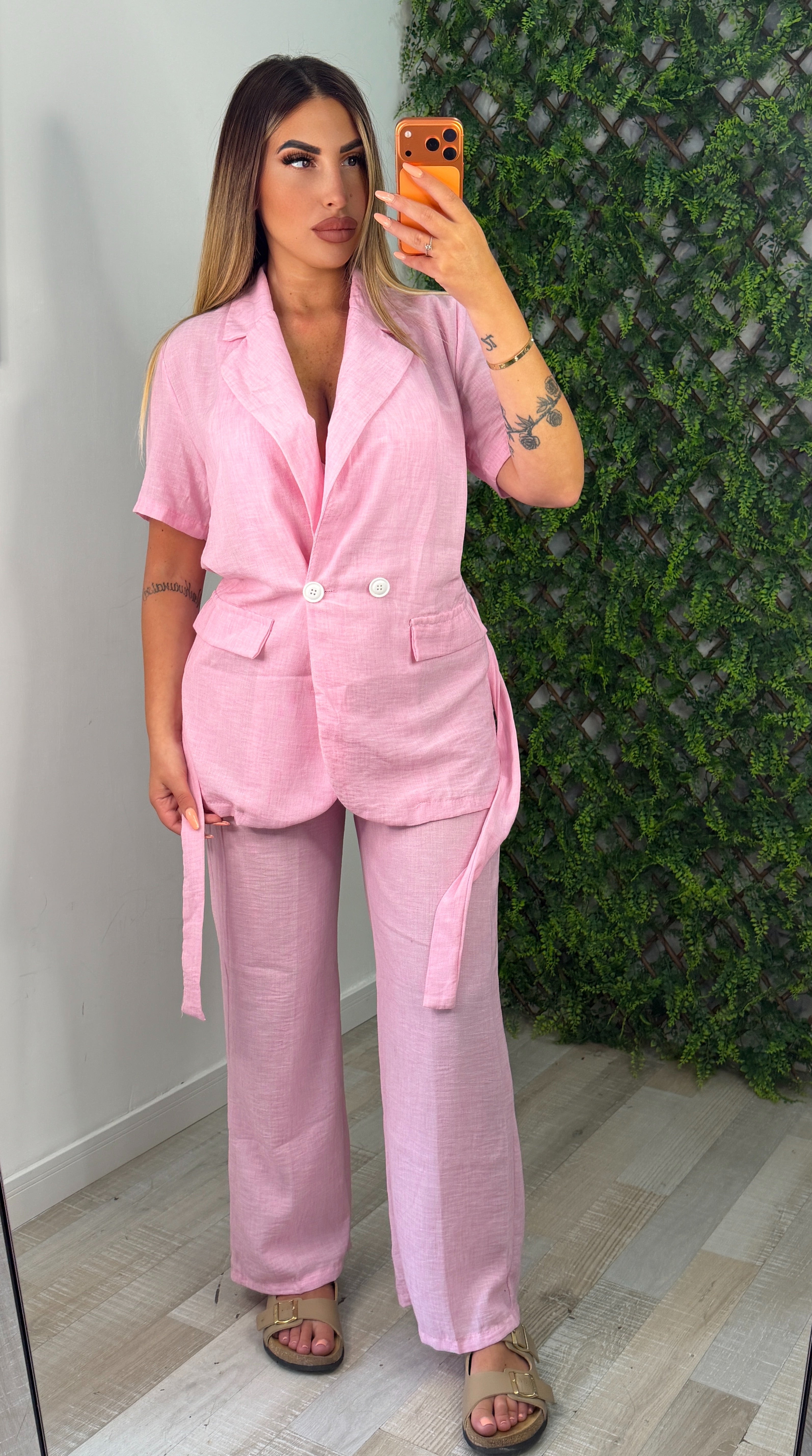COORDINATO ROSA PASTELLO