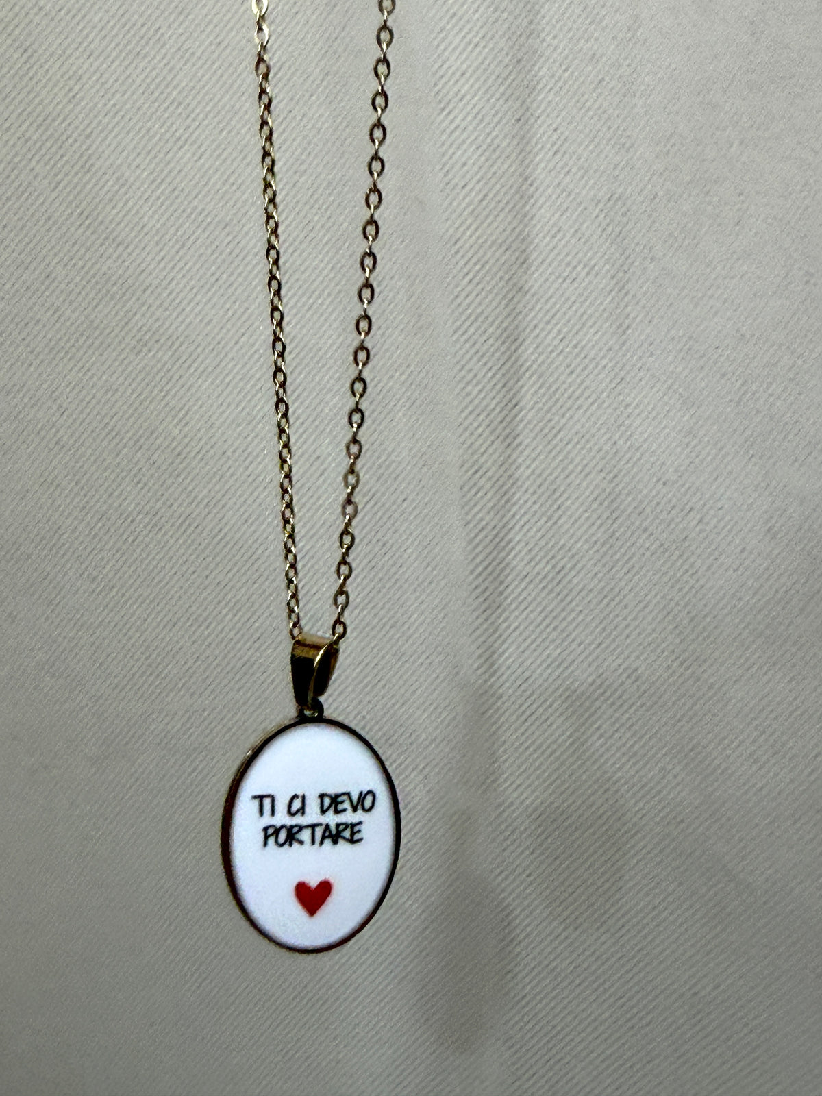 COLLANA “TI CI DEVO PORTARE”