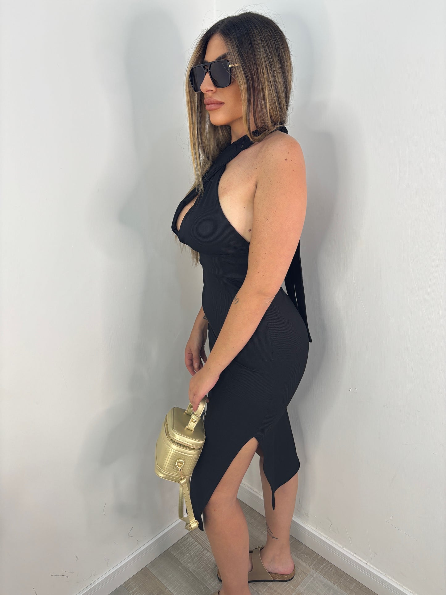 DRESS MANUELA NERO