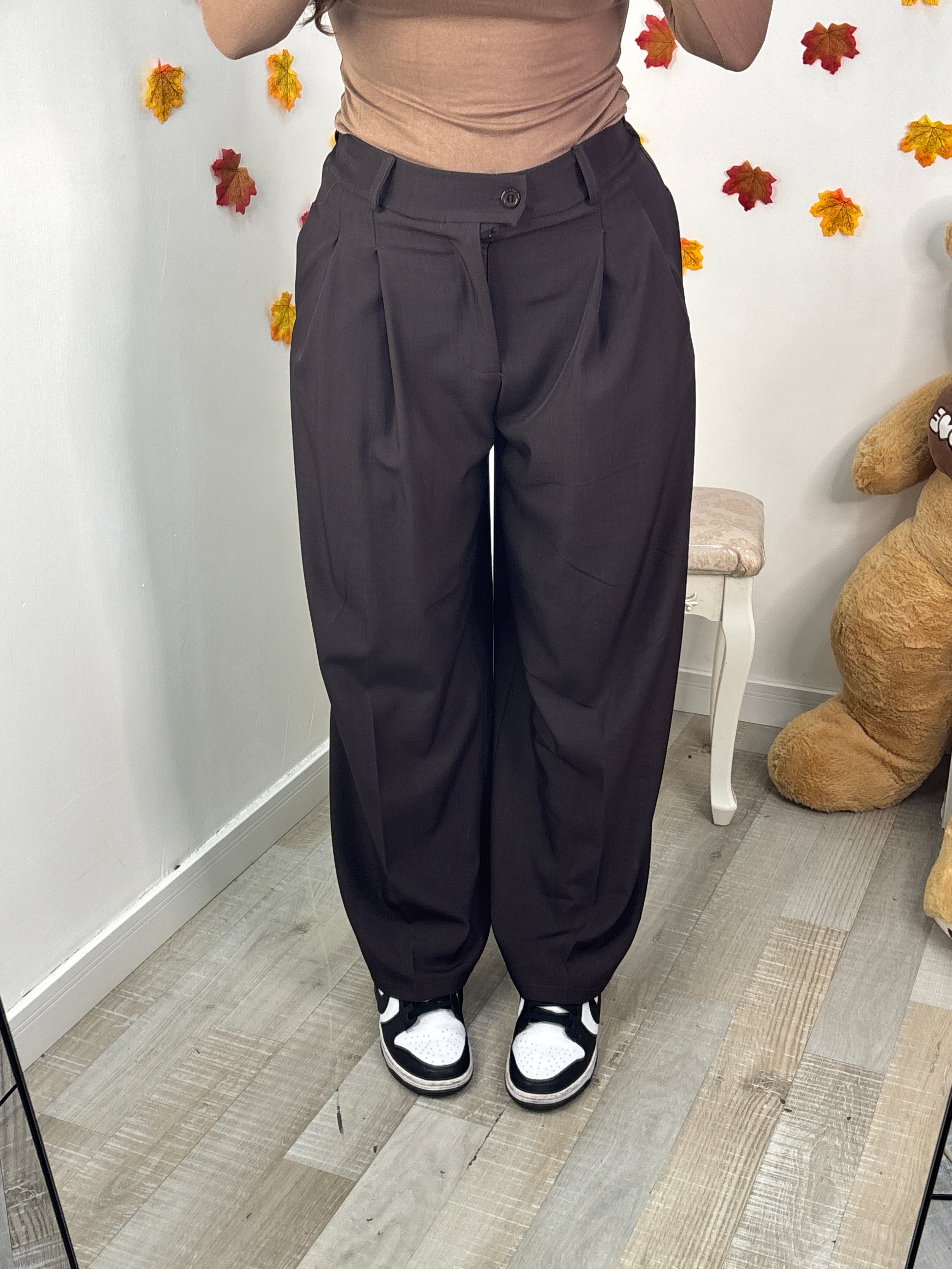 PANTALONE CIOCCOLATO PUSH UP