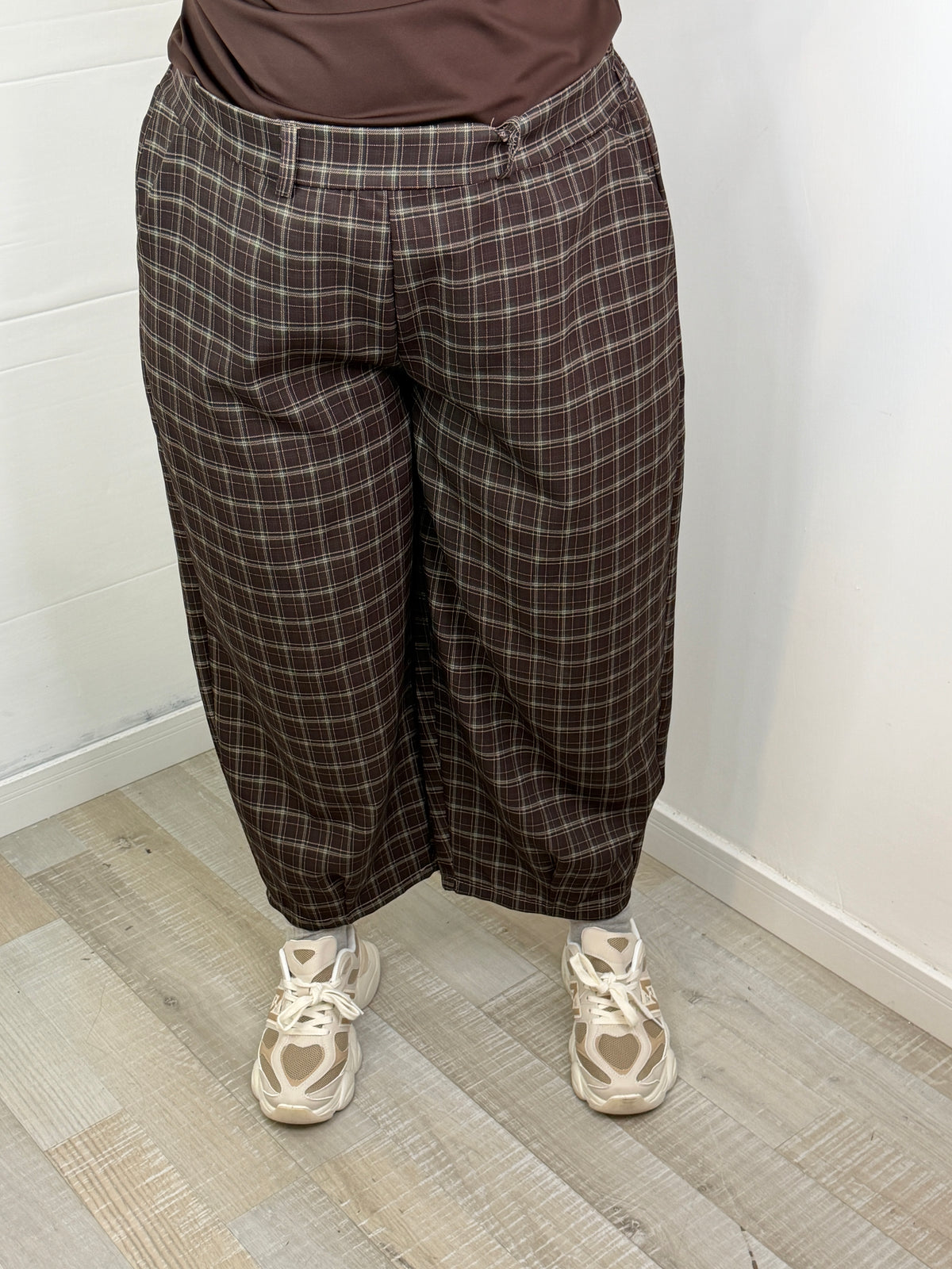 PANTALONE CURVY QUADRI - 03