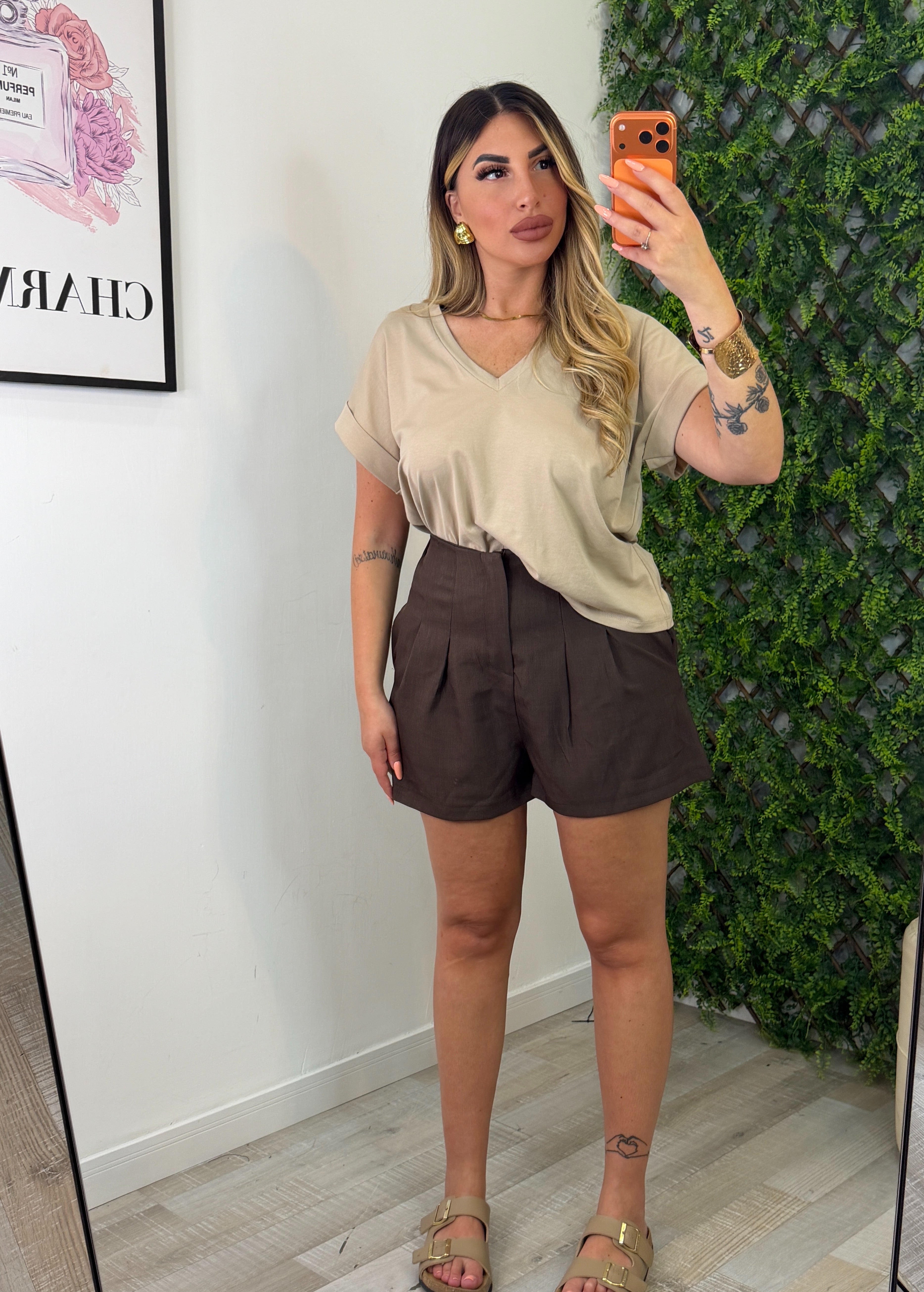 LOOK COMPLETO - NOCCIOLA E MARRONE