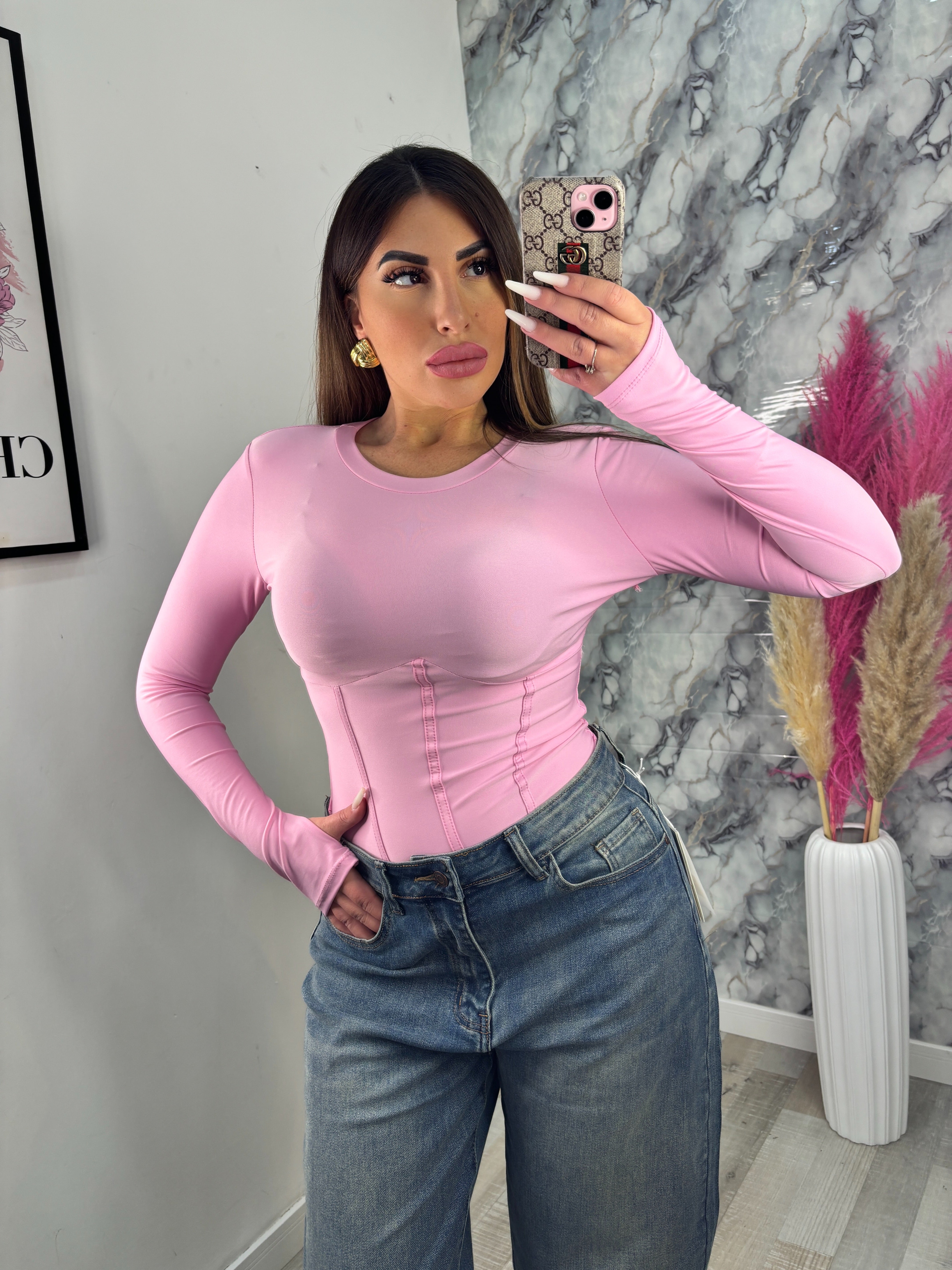 MAGLIA LYCRA BUSTINO