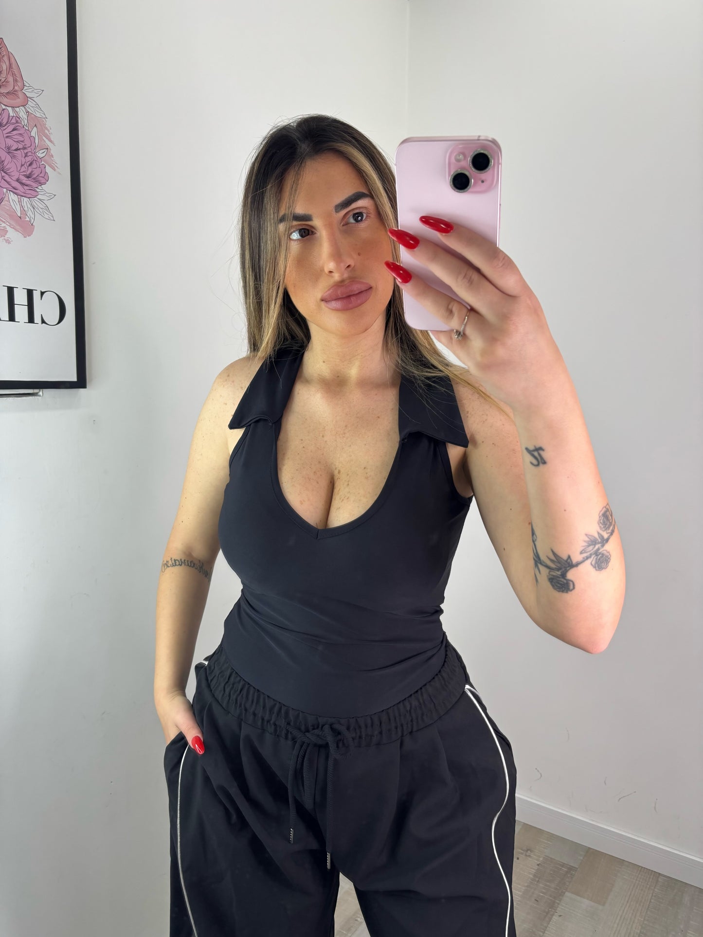 BODY CON COLLO