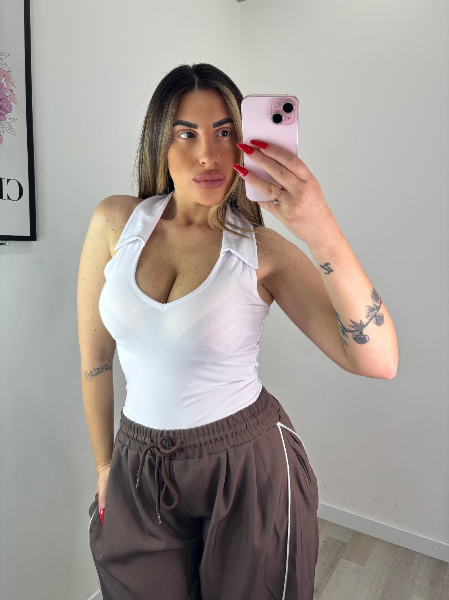BODY CON COLLO