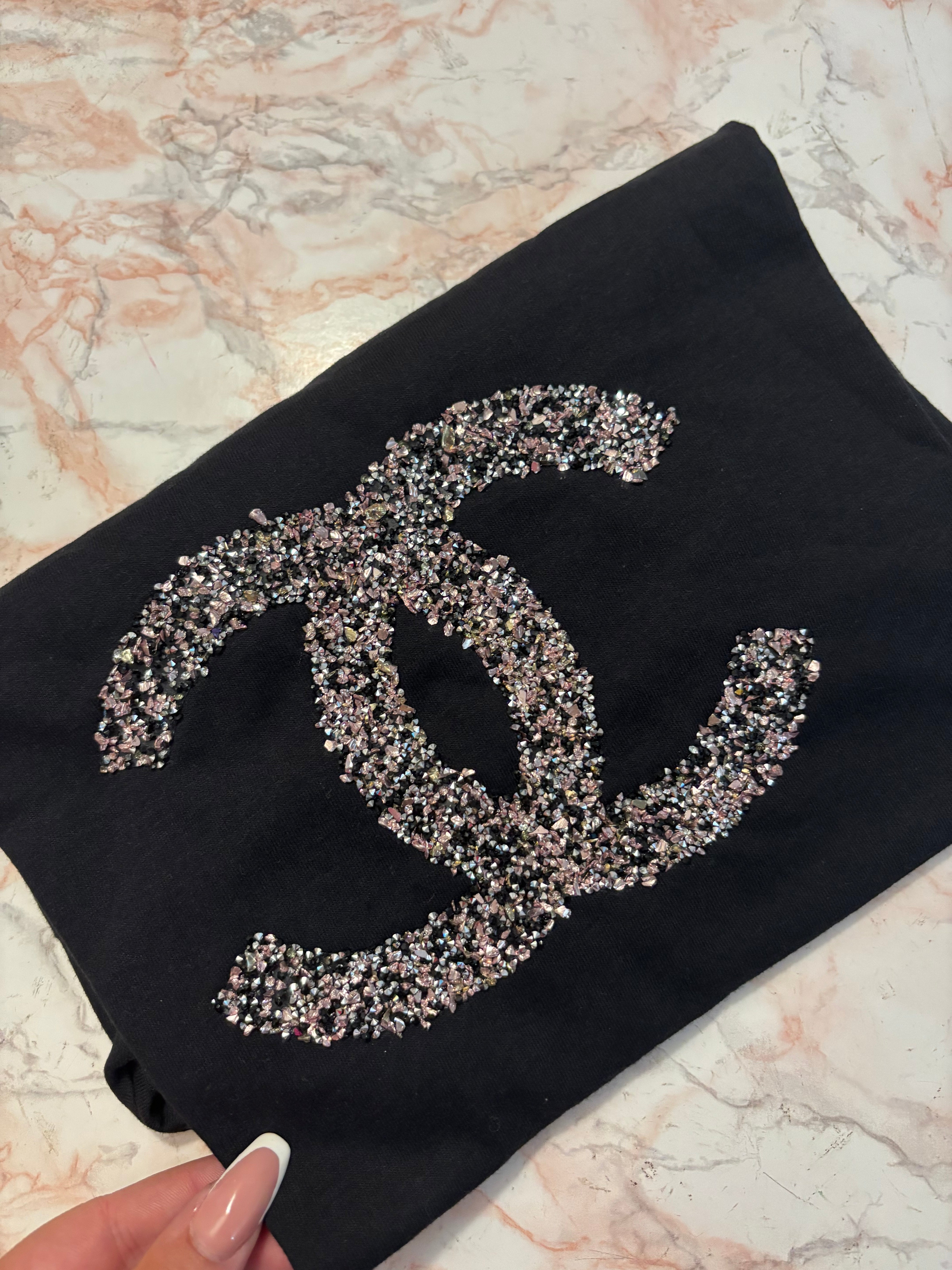 T-SHIRT CC STRASS