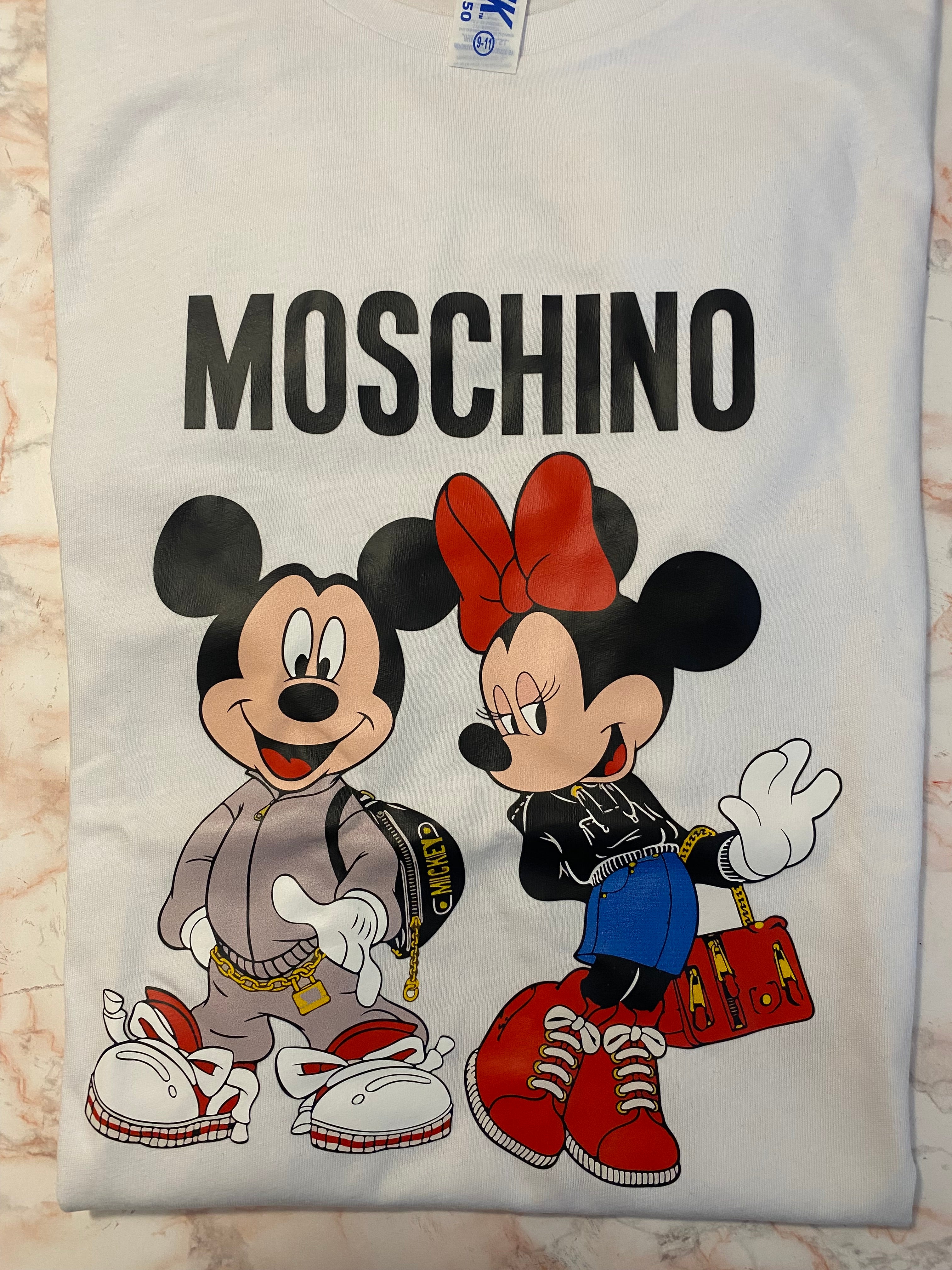 T-SHIRT BAMBINI MINNIE E TOPOLINO