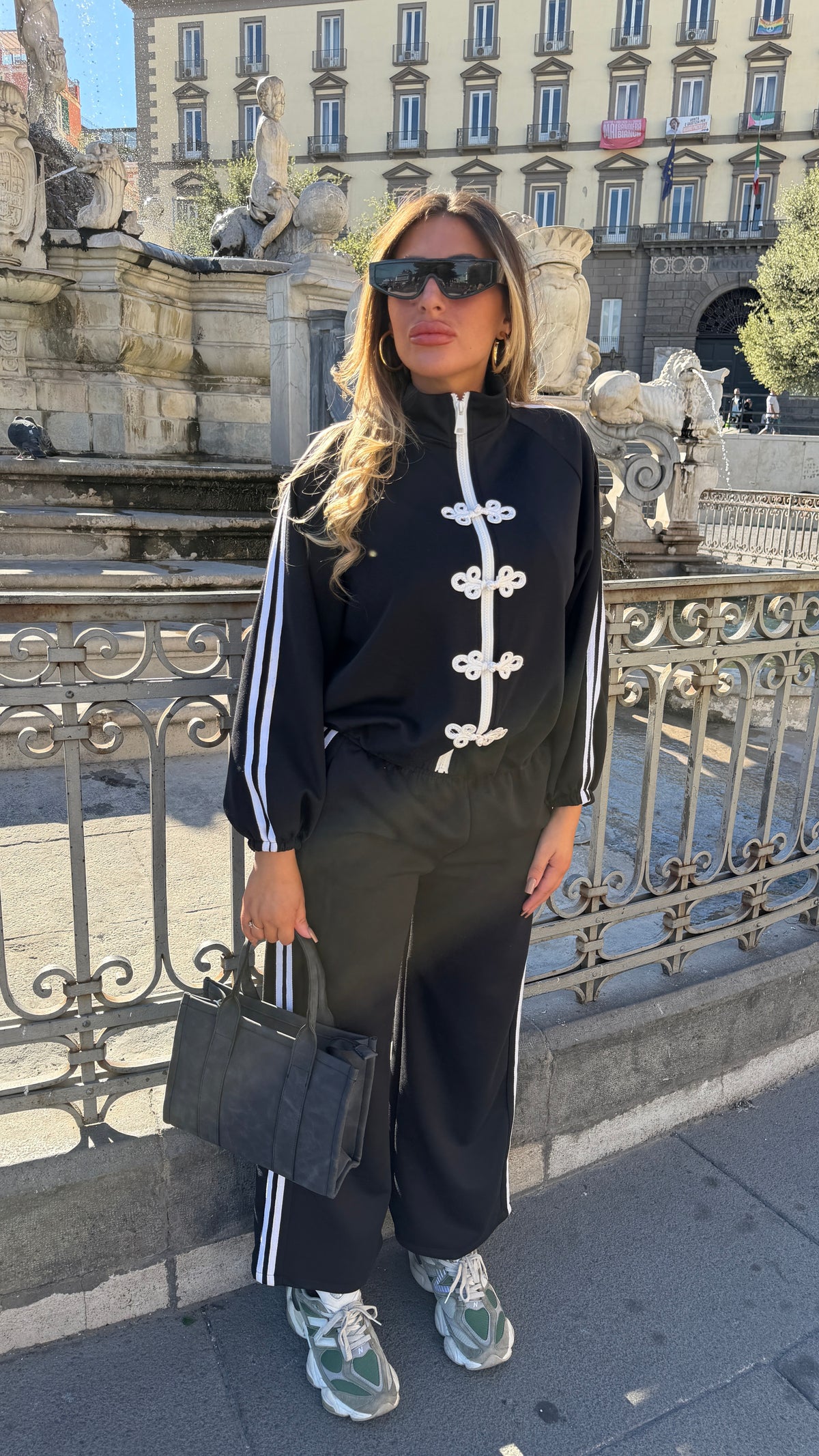 COORDINATO TUTA GIADA