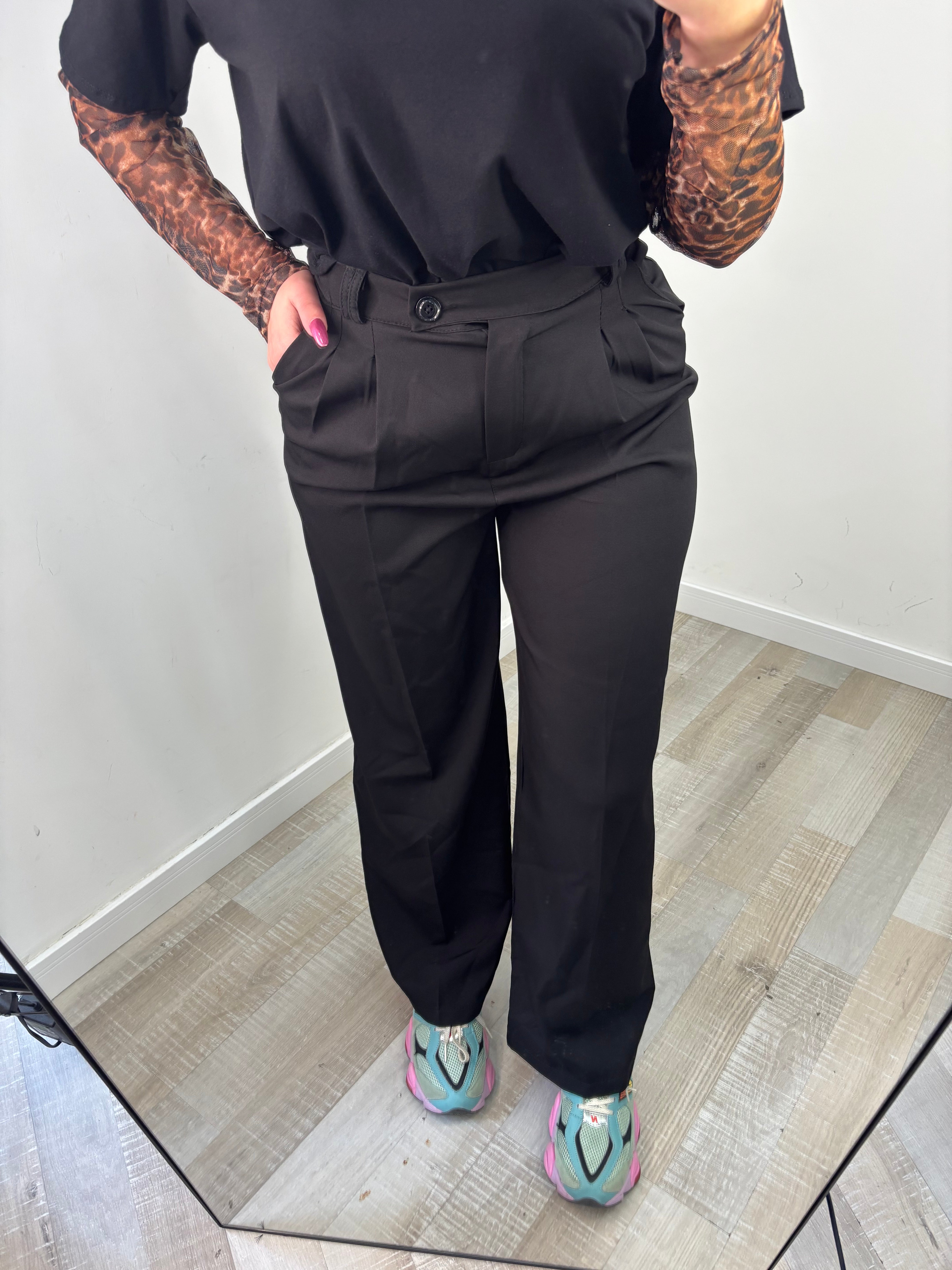 PANTALONE DEBY NERO