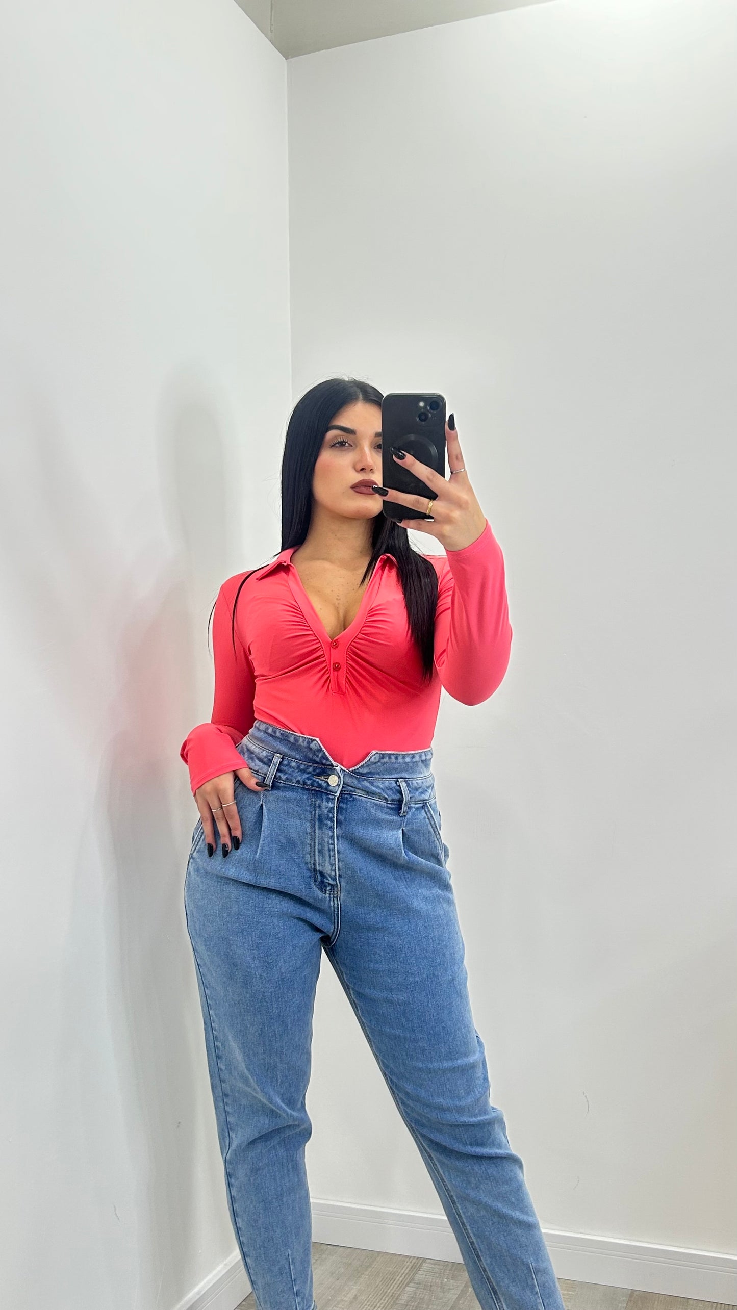BODY BOTTONCINI CORALLO