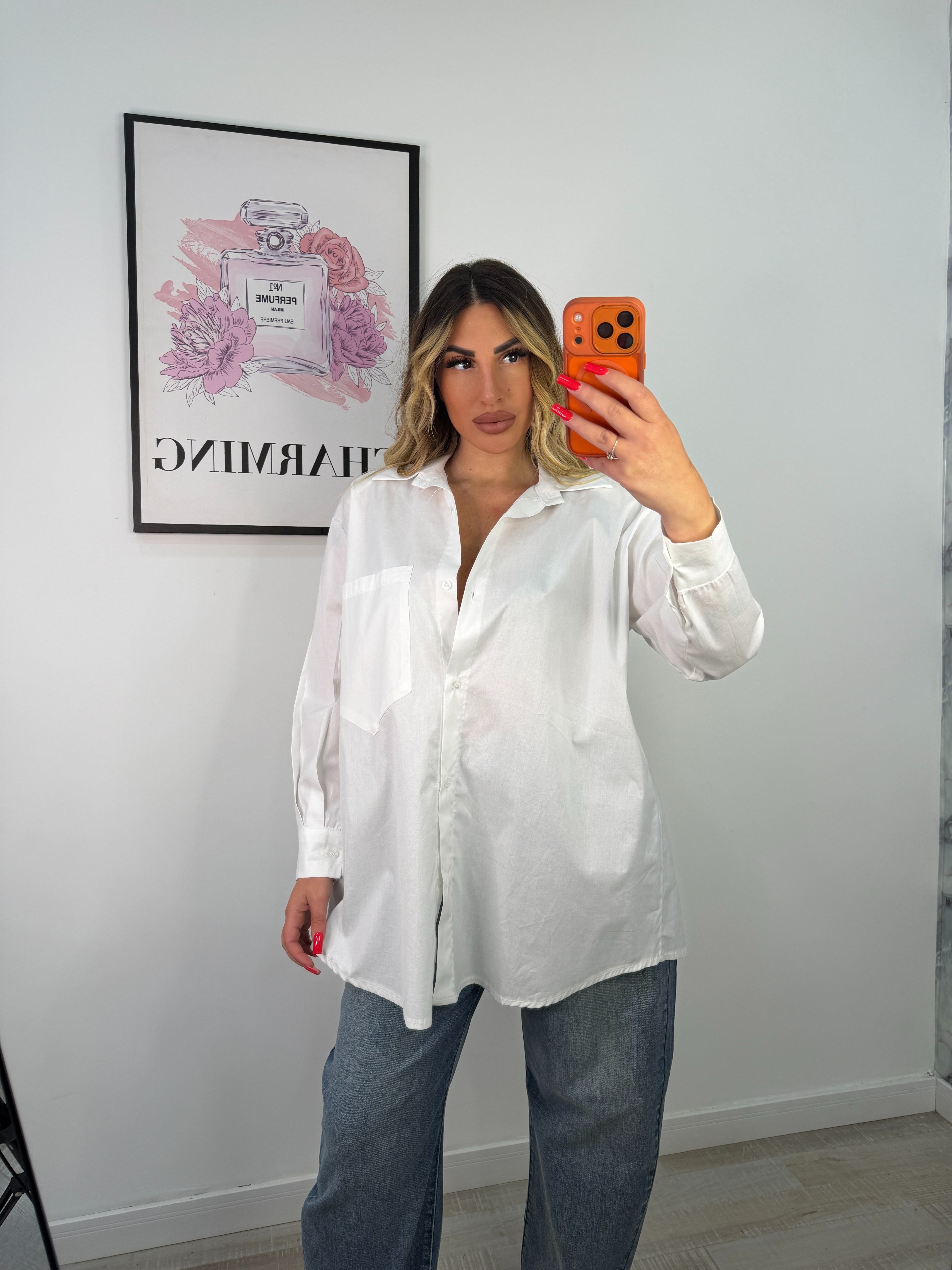 CAMICIA OVERSIZE COTONE