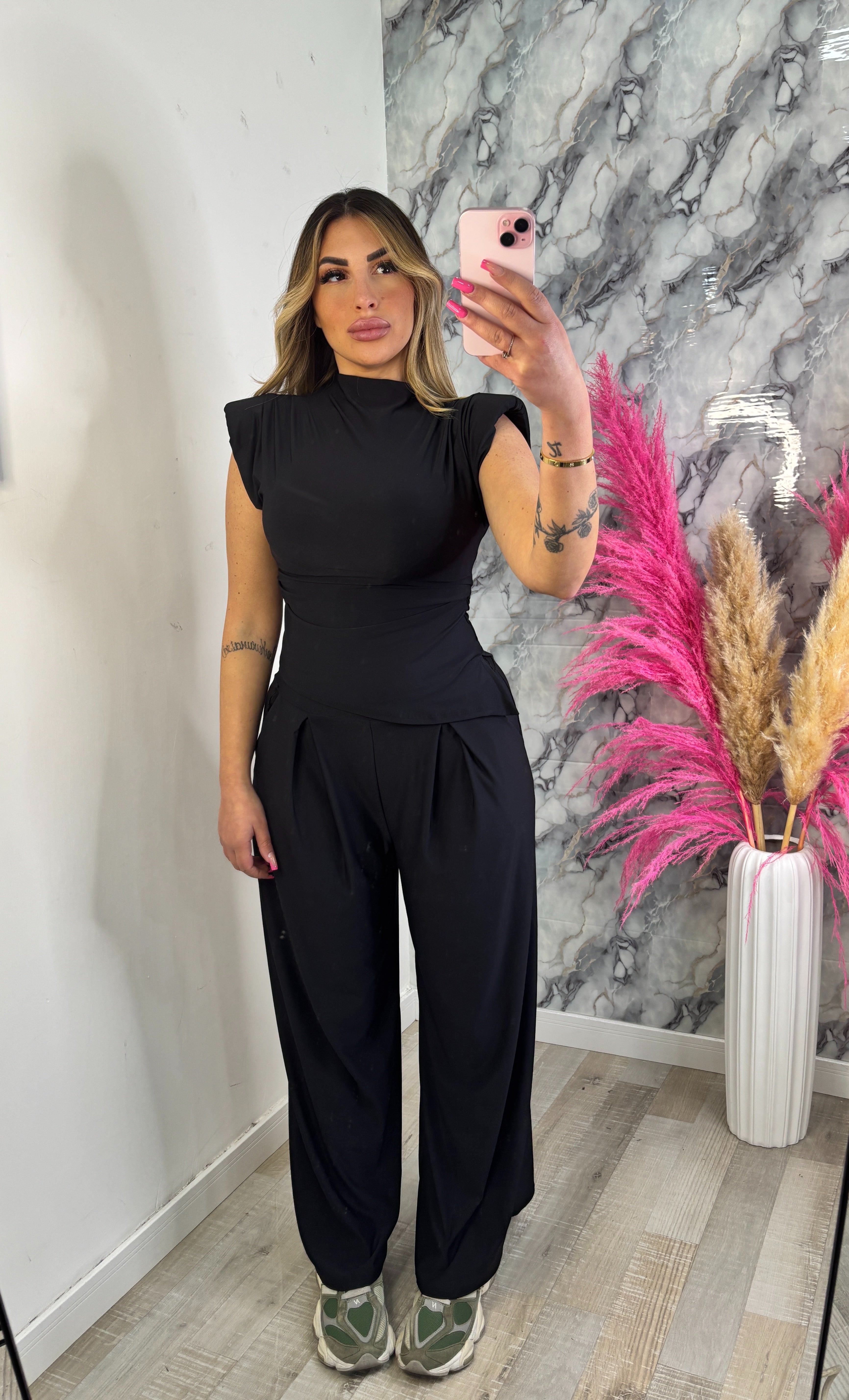 COORDINATO SARAH NERO