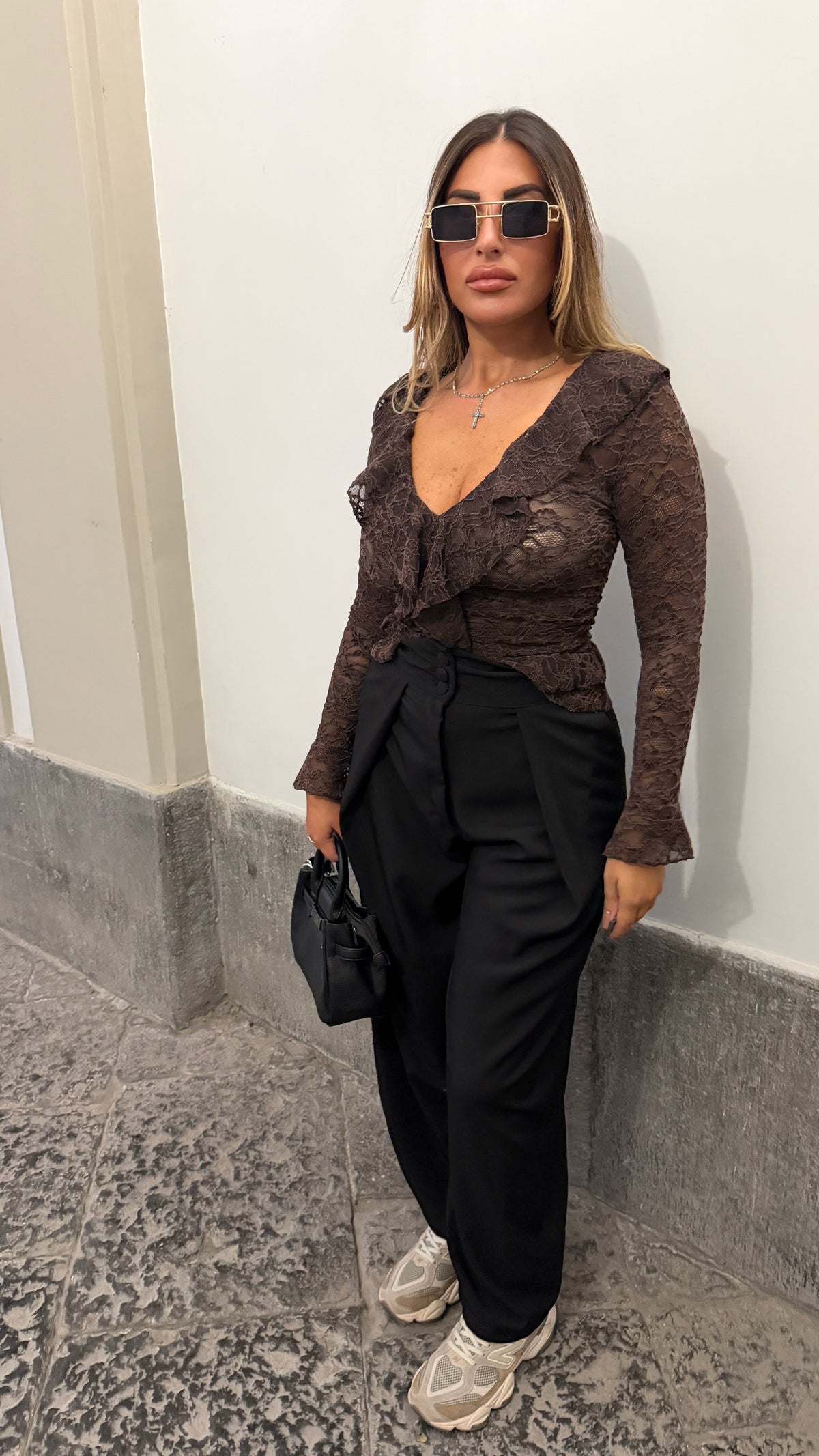 CAMICIA MERLETTO
