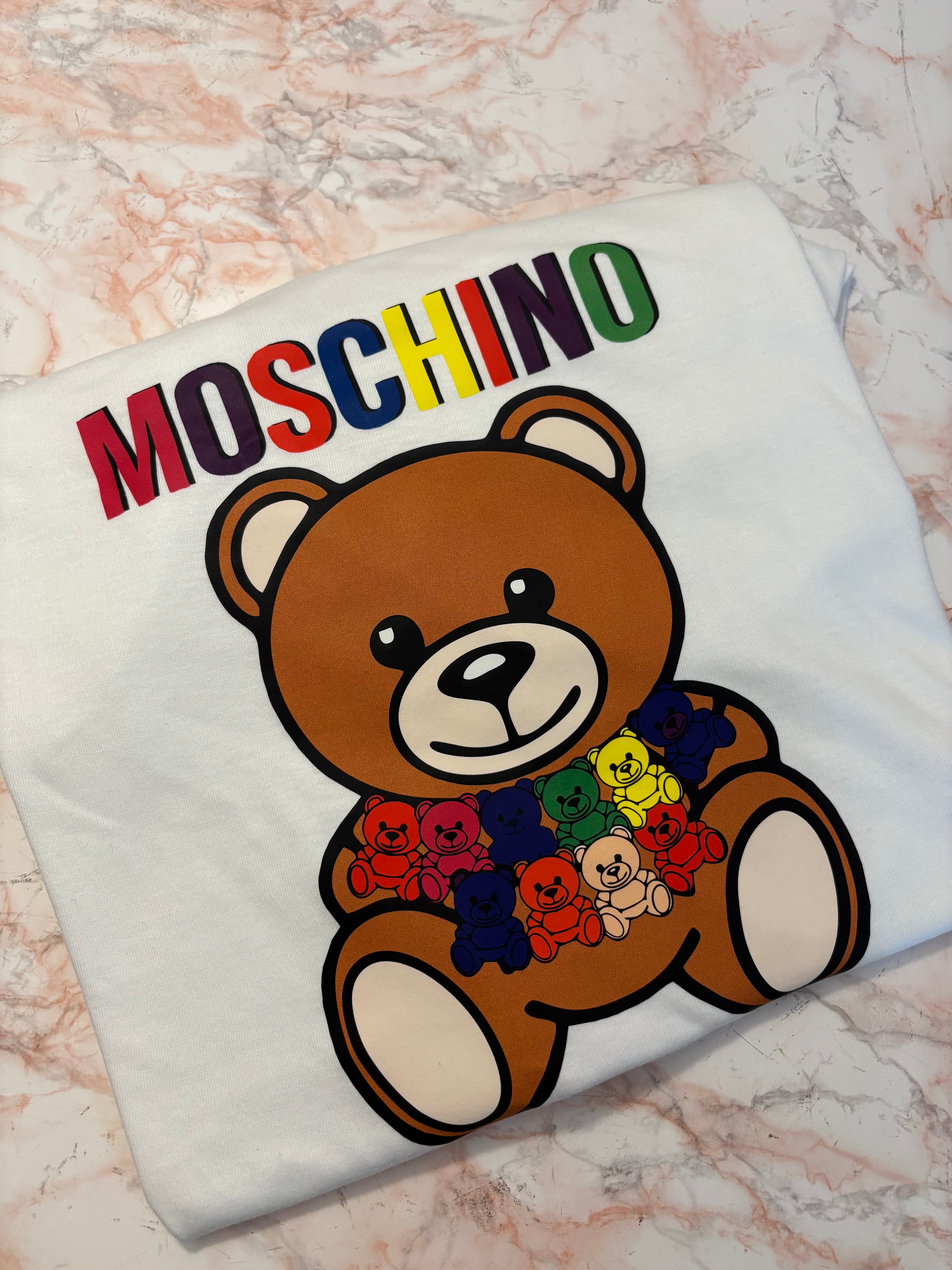 T-SHIRT TEDDY COLORATA