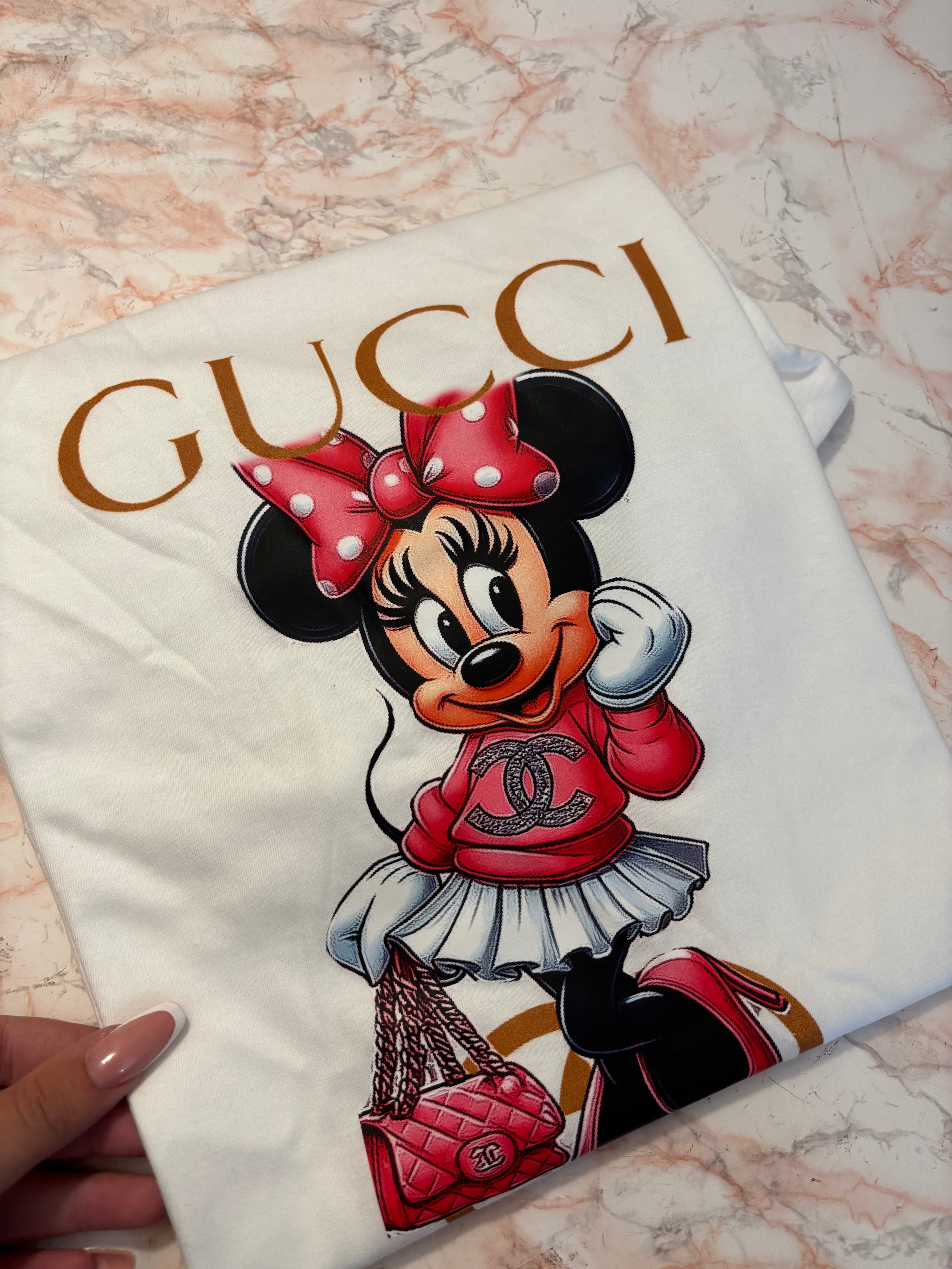 T-SHIRT MINNIE CUSTOMIZE