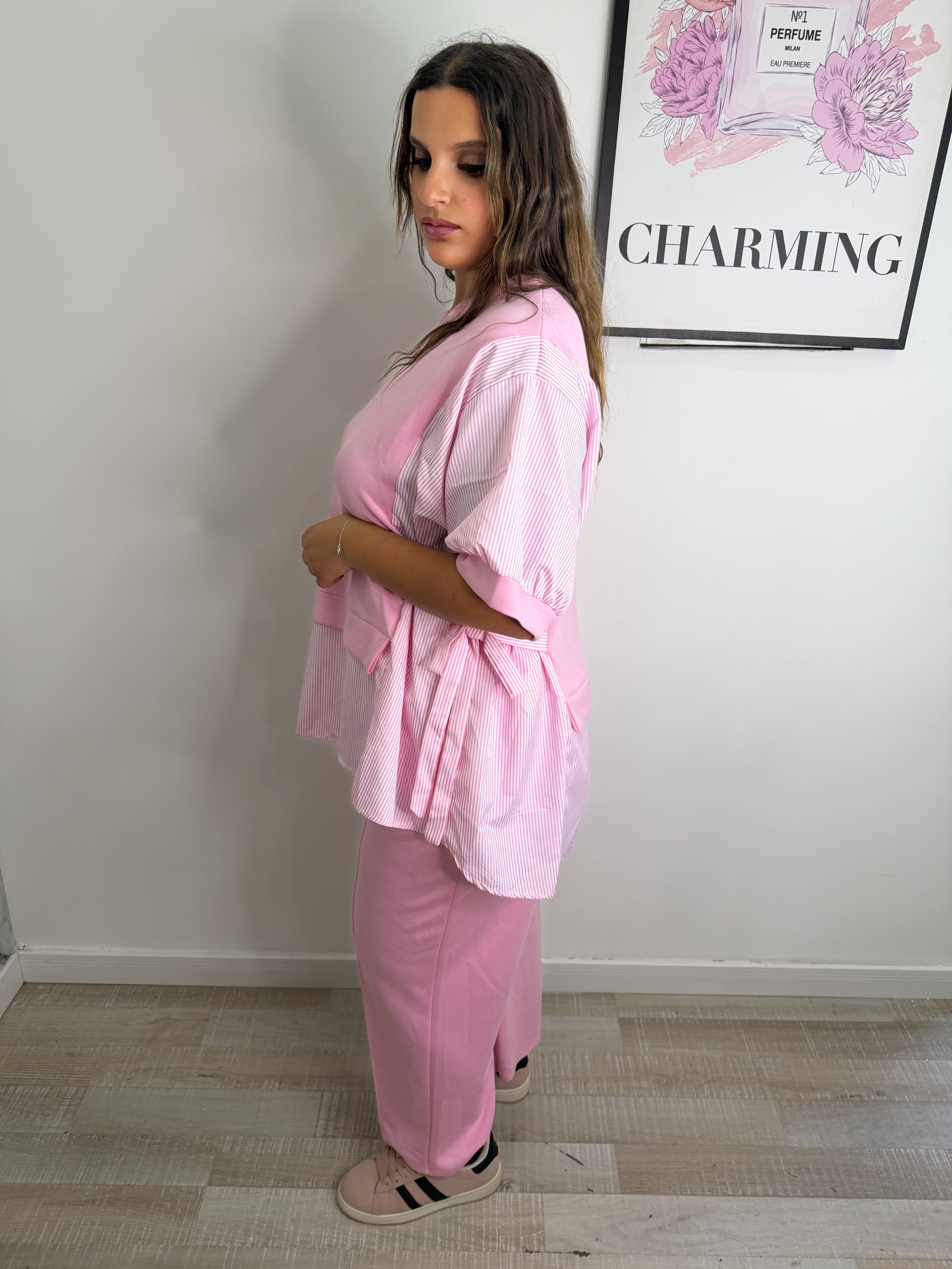 COORDINATO EFFETTO CAMICIA