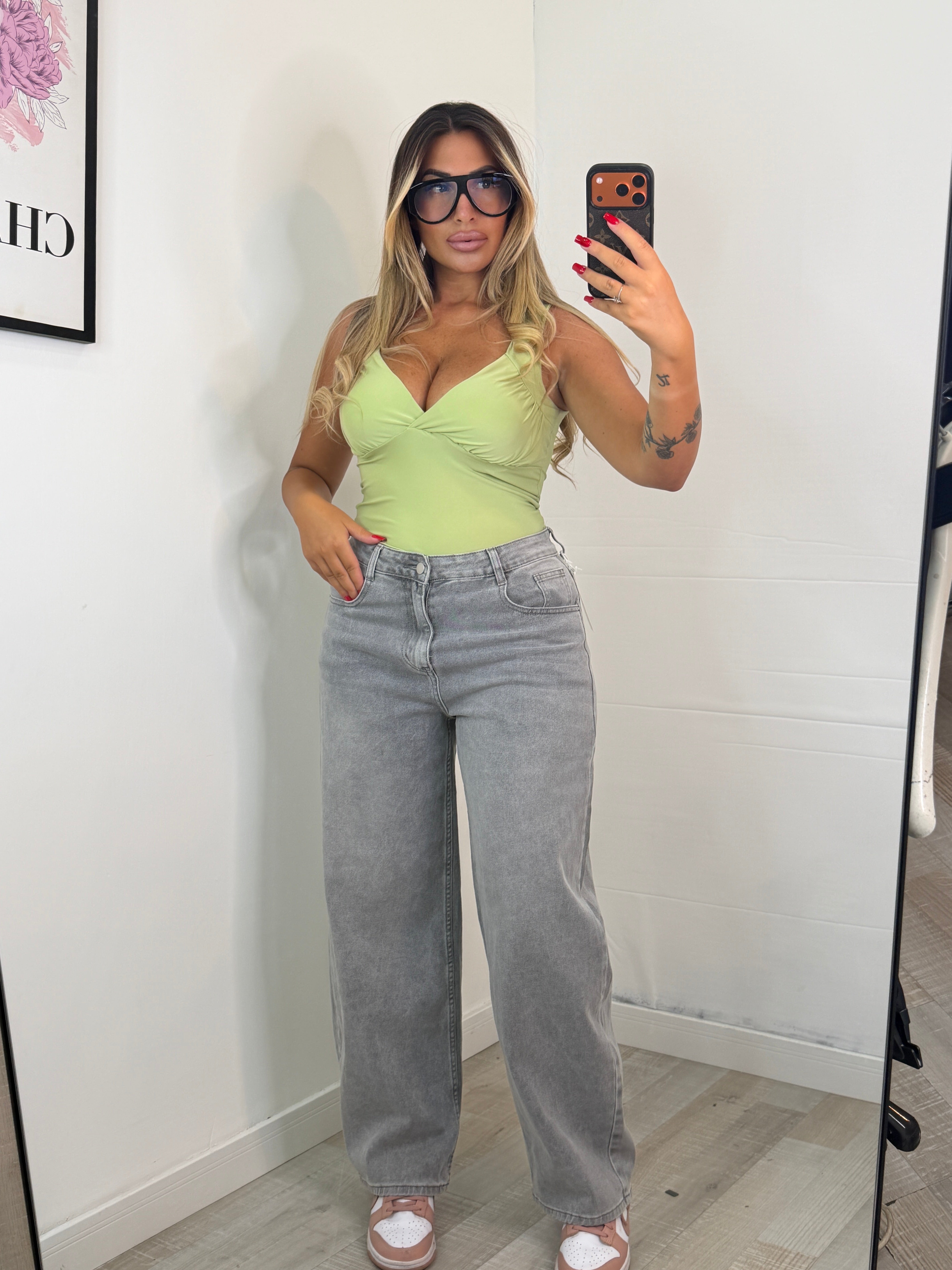 CANOTTA LYCRA VERDE