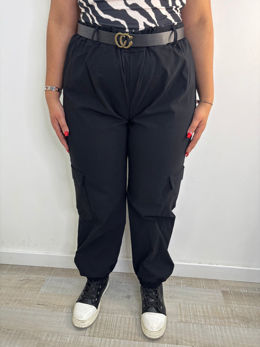 CARGO CURVY NERO
