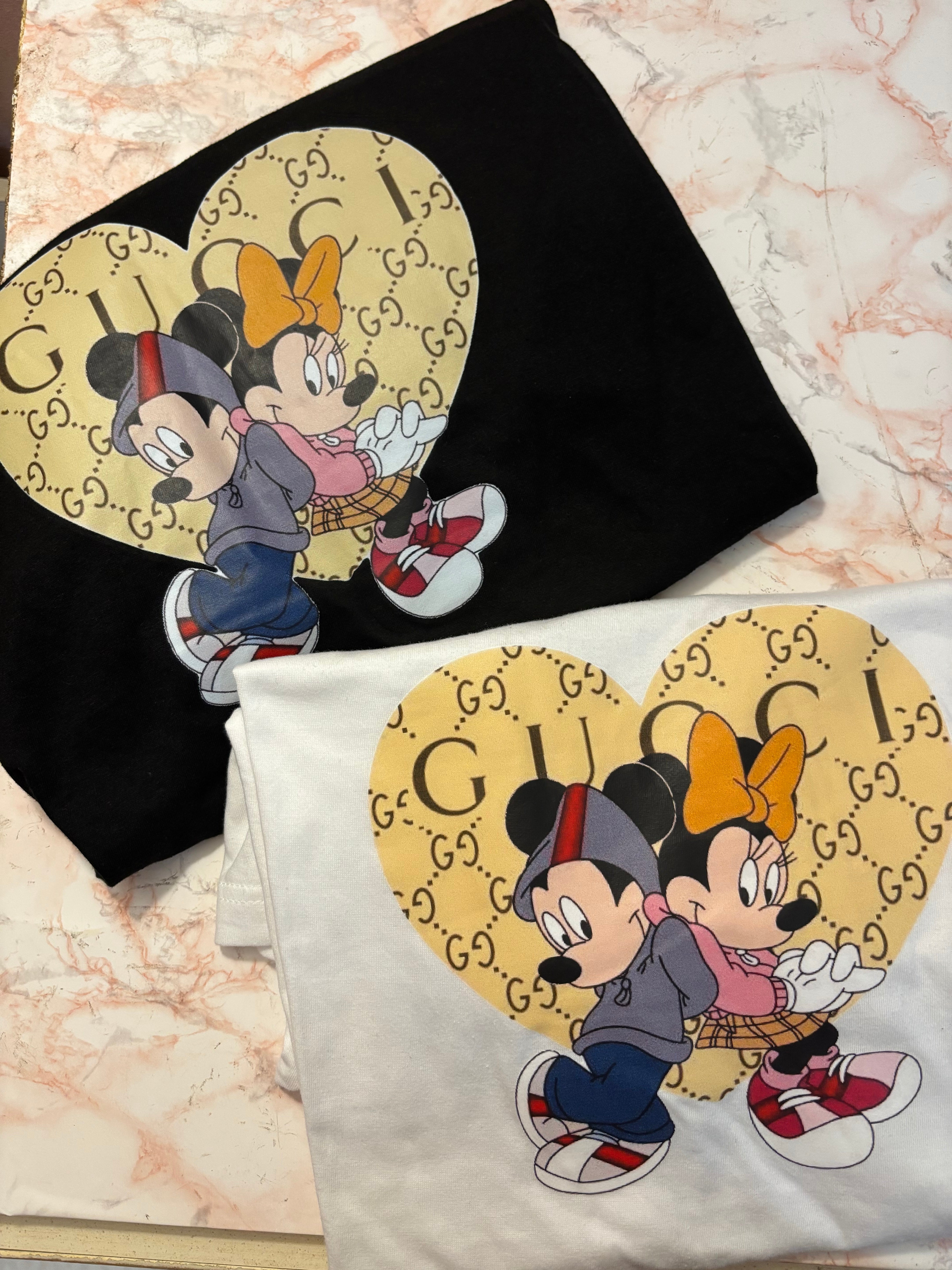 T-SHIRT CURVY  HEART GG