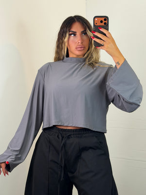 LONG SLEEVE CROP