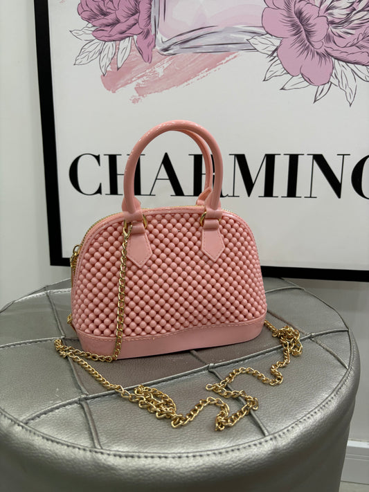 BORSA ROSA CONFETTO