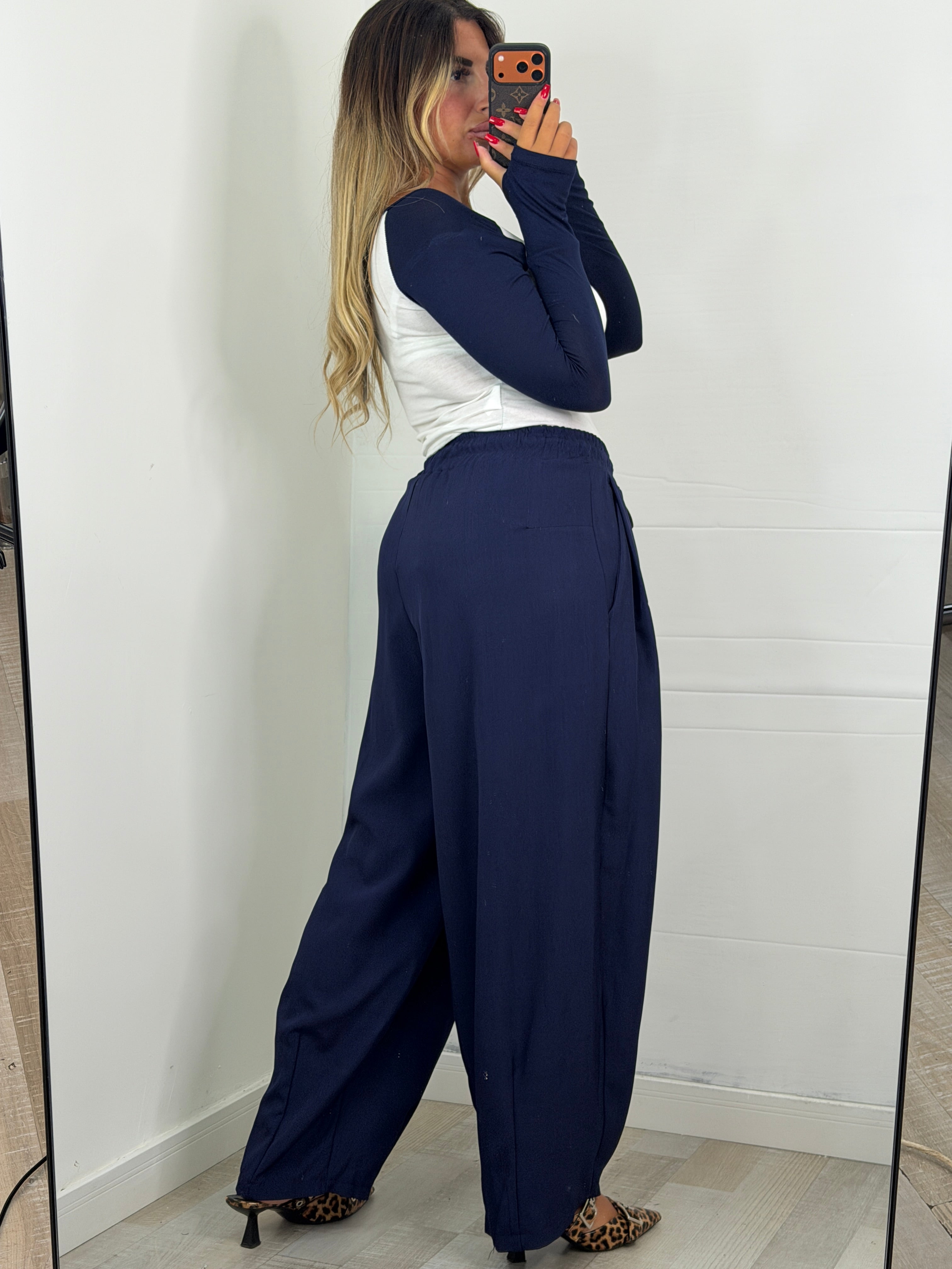PANTALONE BALLON BLU