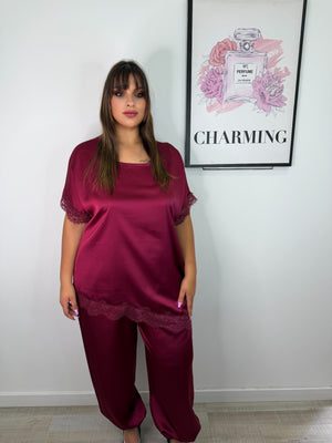 COORDINATO CHIC BORDEAUX