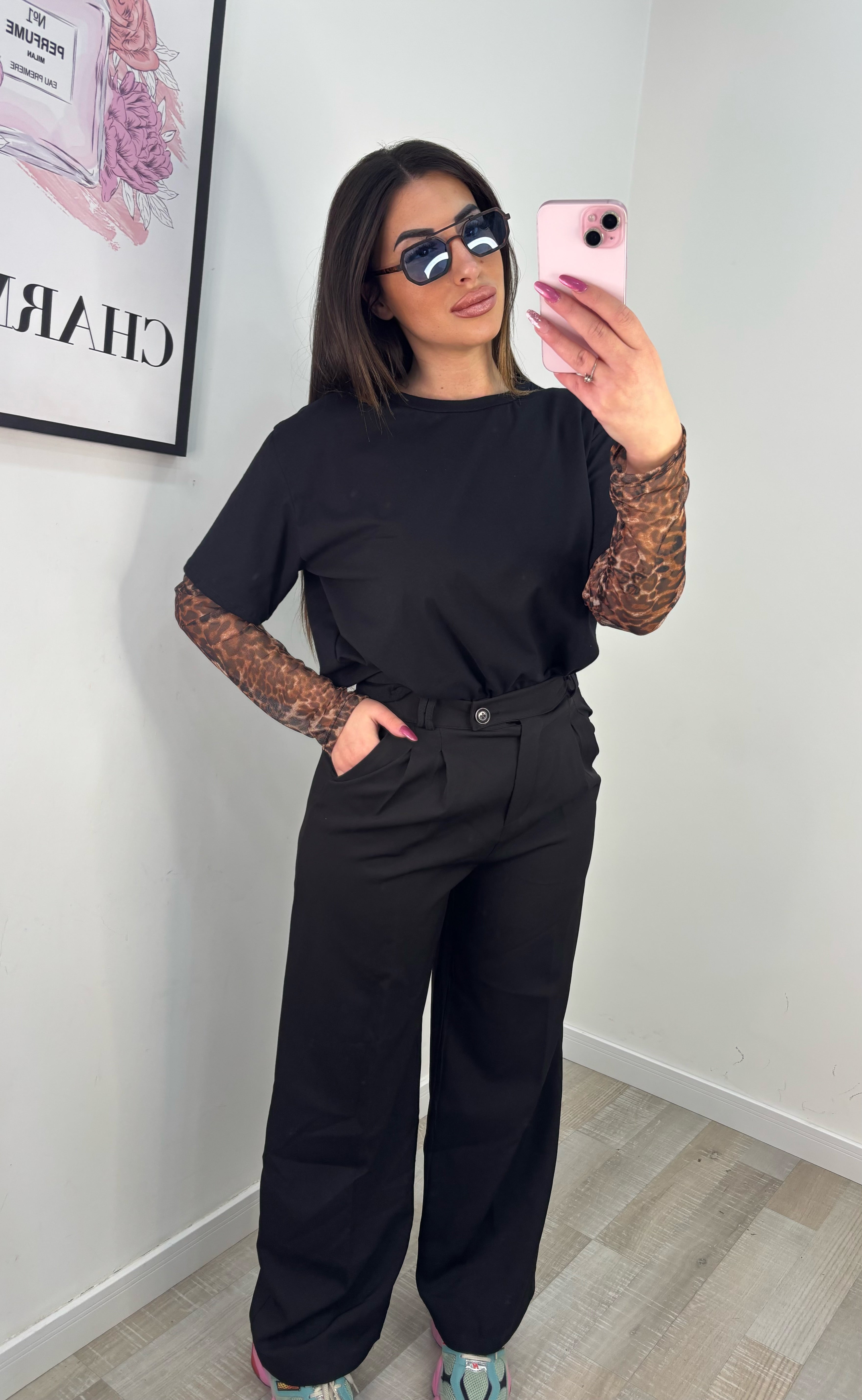 PANTALONE DEBY NERO