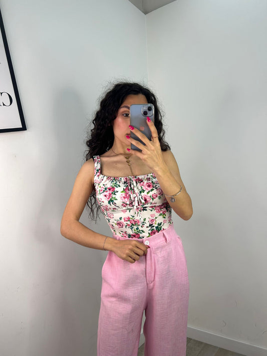 BODY FIORI ROSA