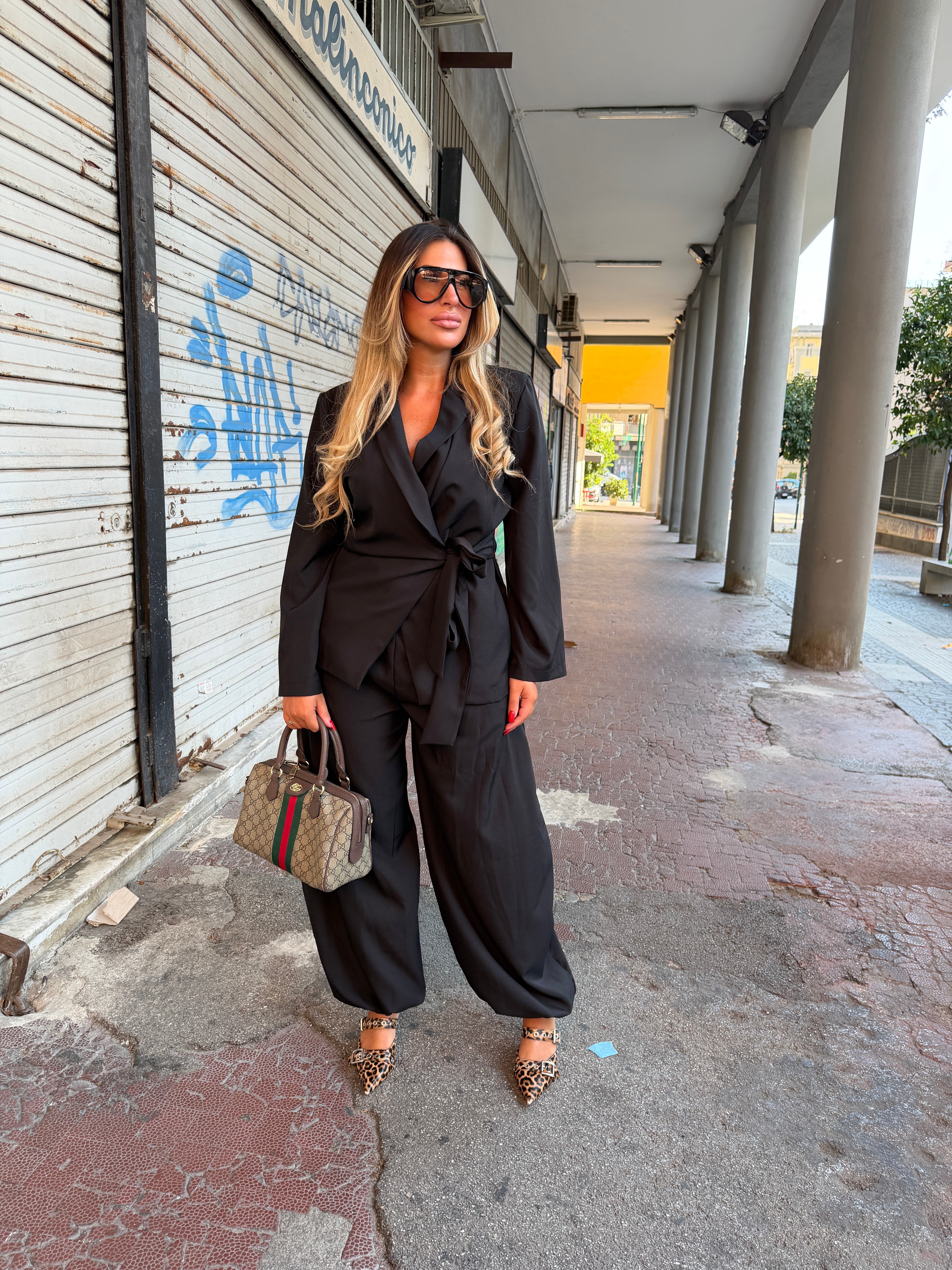 COORDINATO ANNA NERO