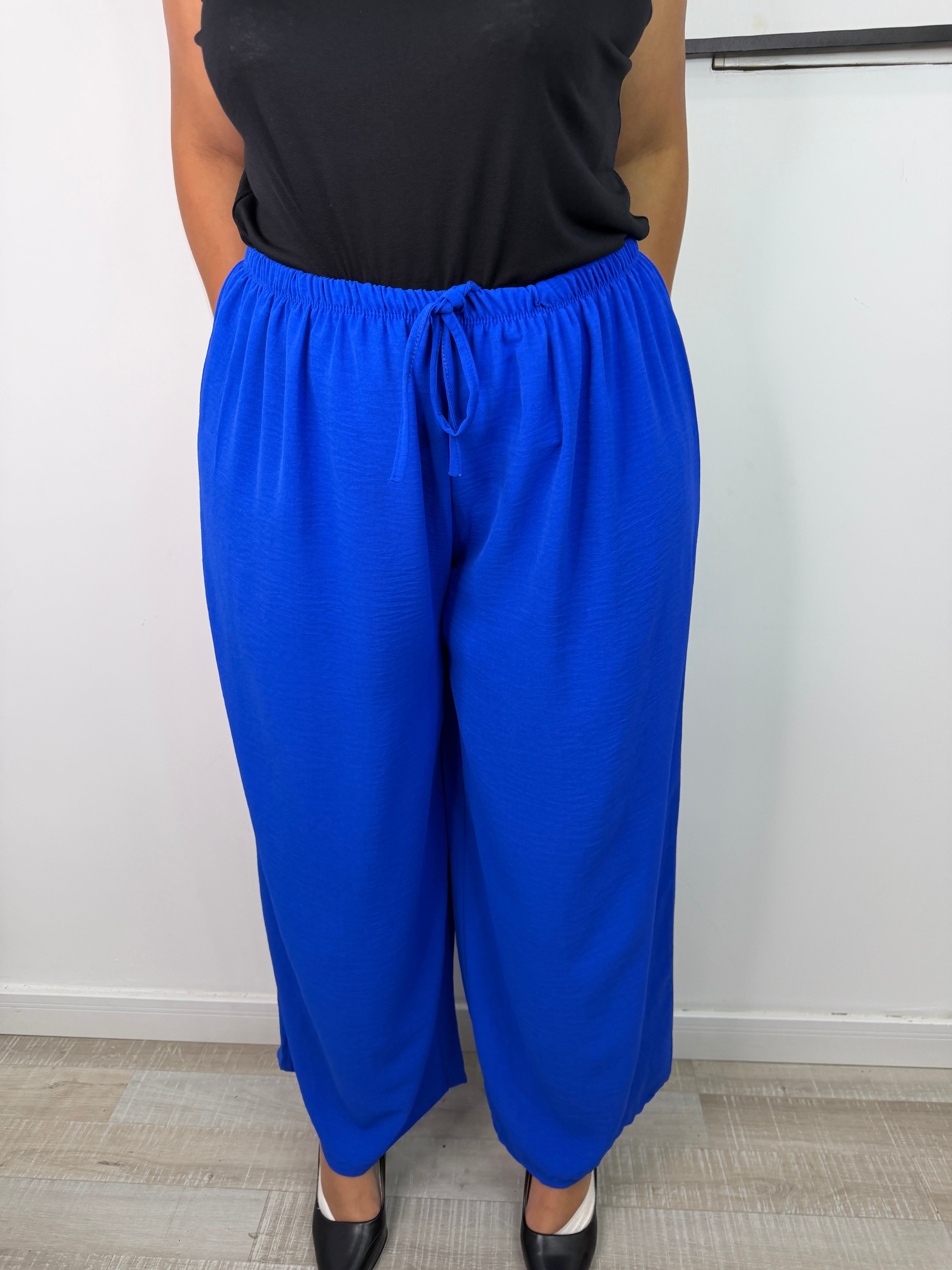PANTALONE CURVY BLU ELETTRICO