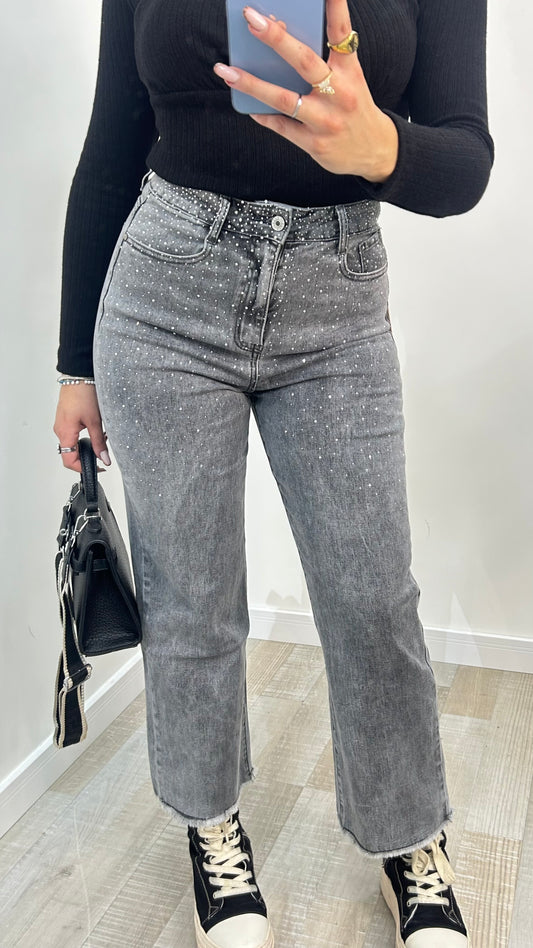 JEANS BRILLANTINI GRIGIO
