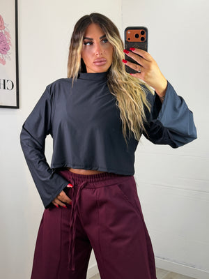 LONG SLEEVE CROP