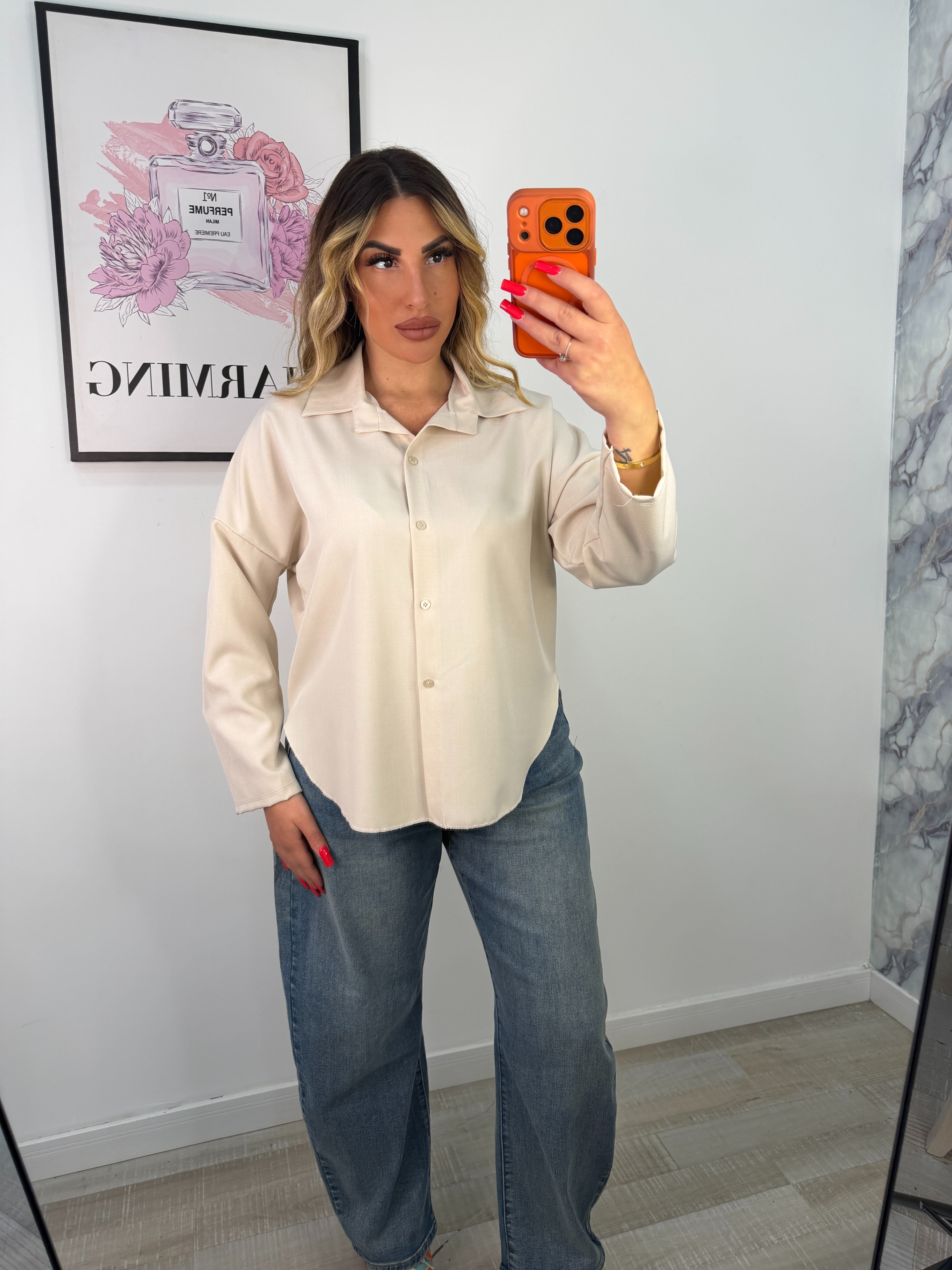 CAMICIA BURRO