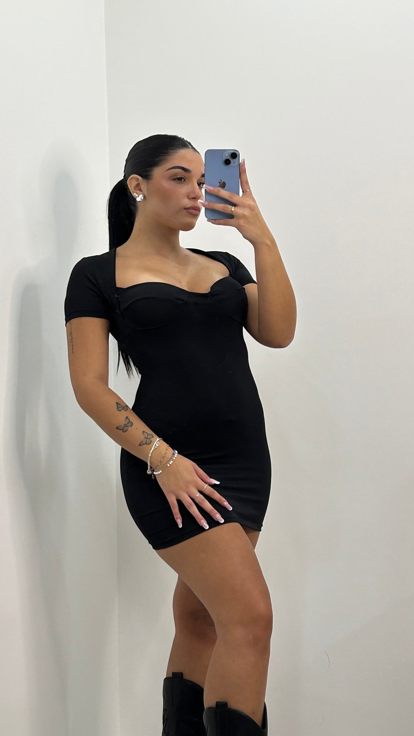 DRESS COPPE NERO