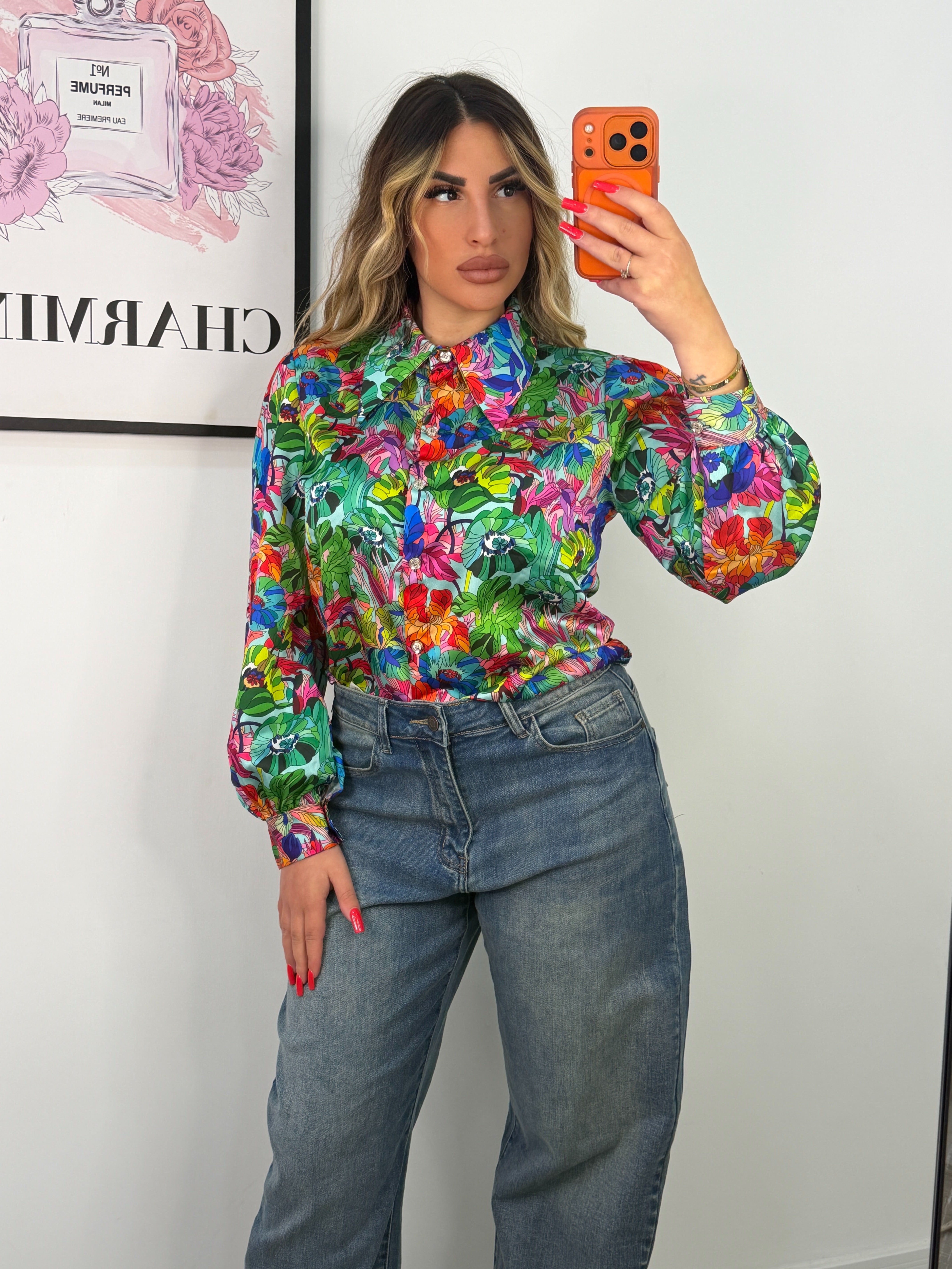 CAMICIA FIORI