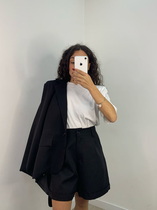 TAILLEUR BERMUDA BLACK