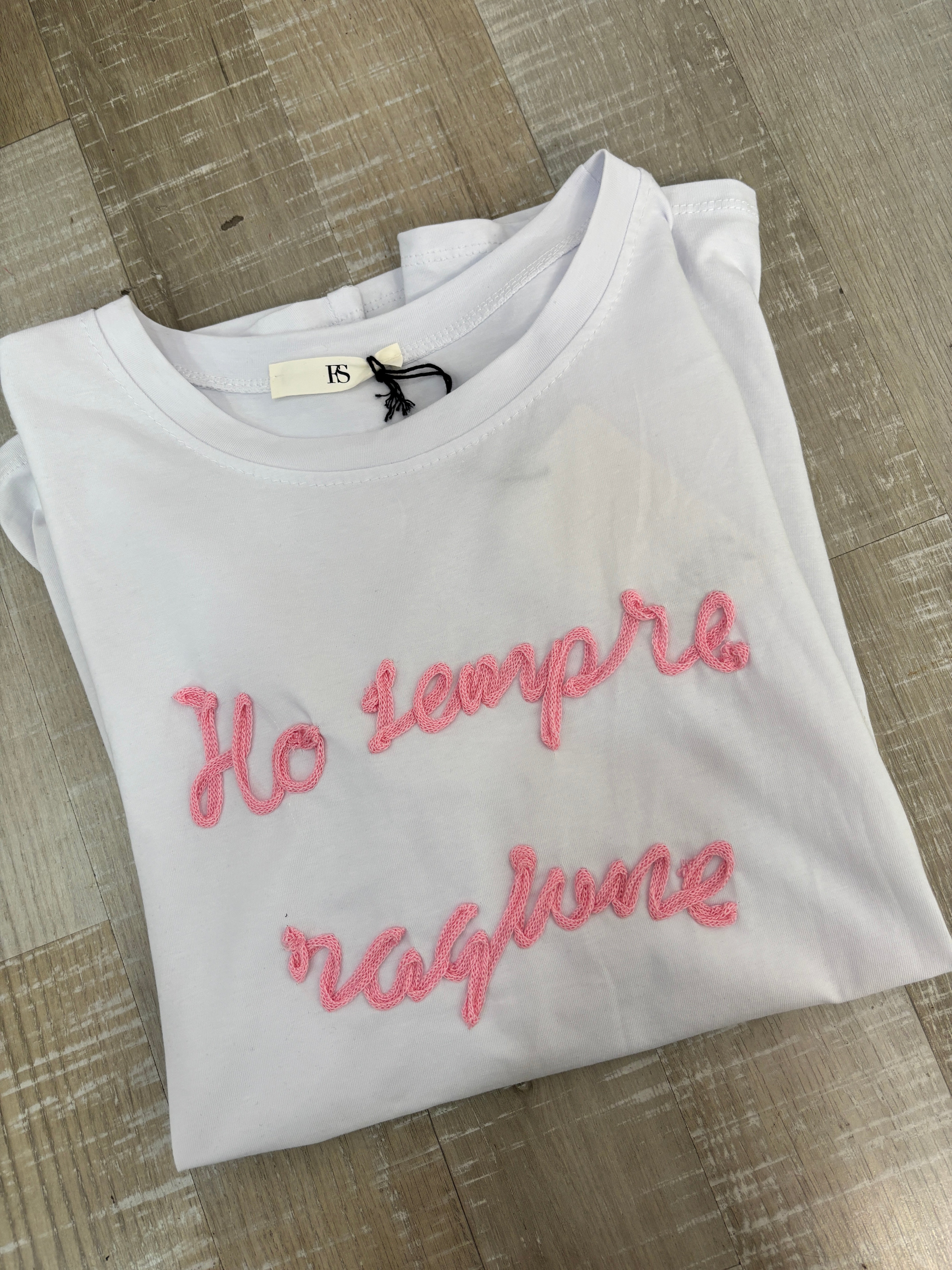 T-SHIRT “HO SEMPRE RAGIONE “