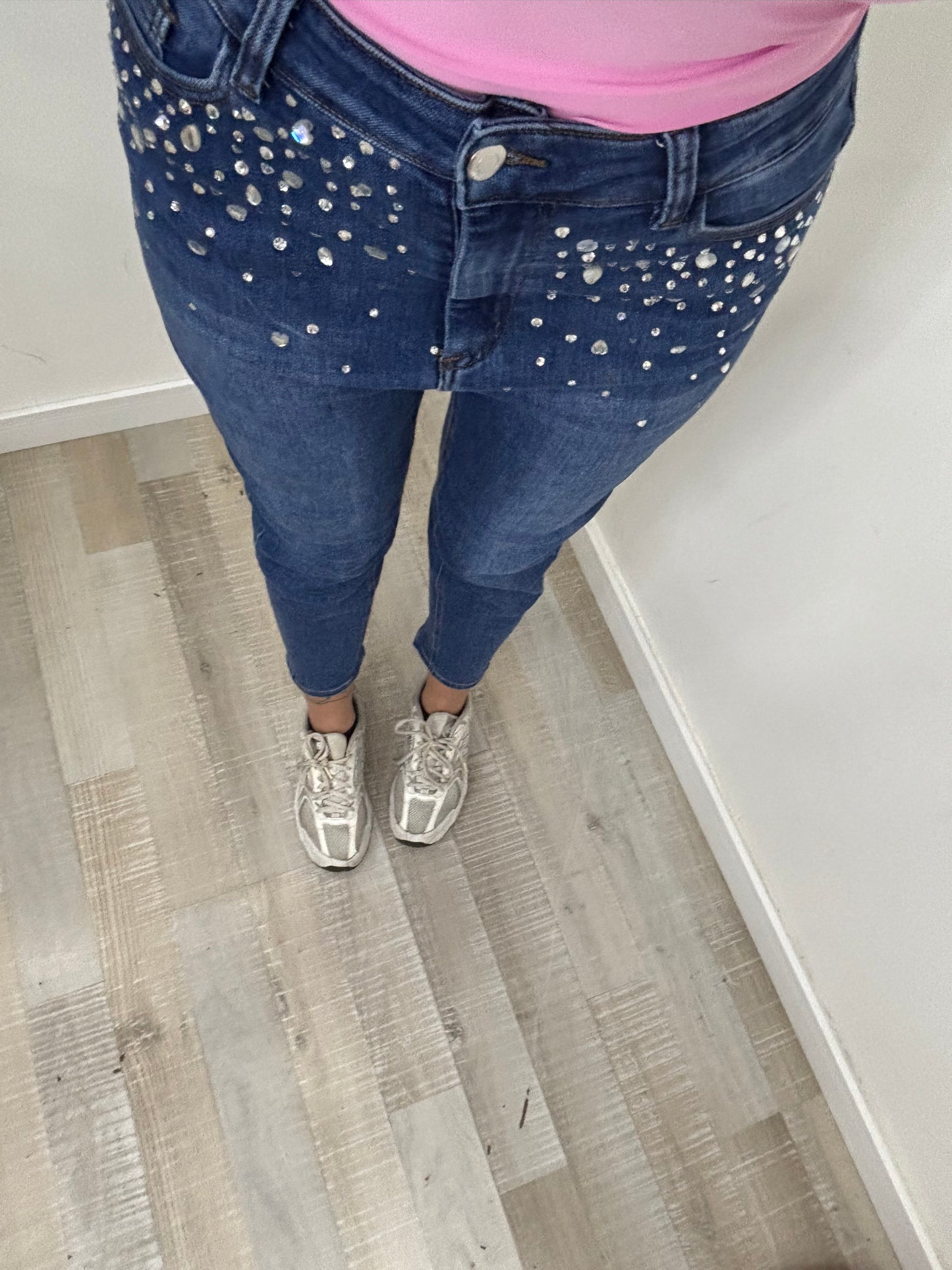 JEANS STRASS