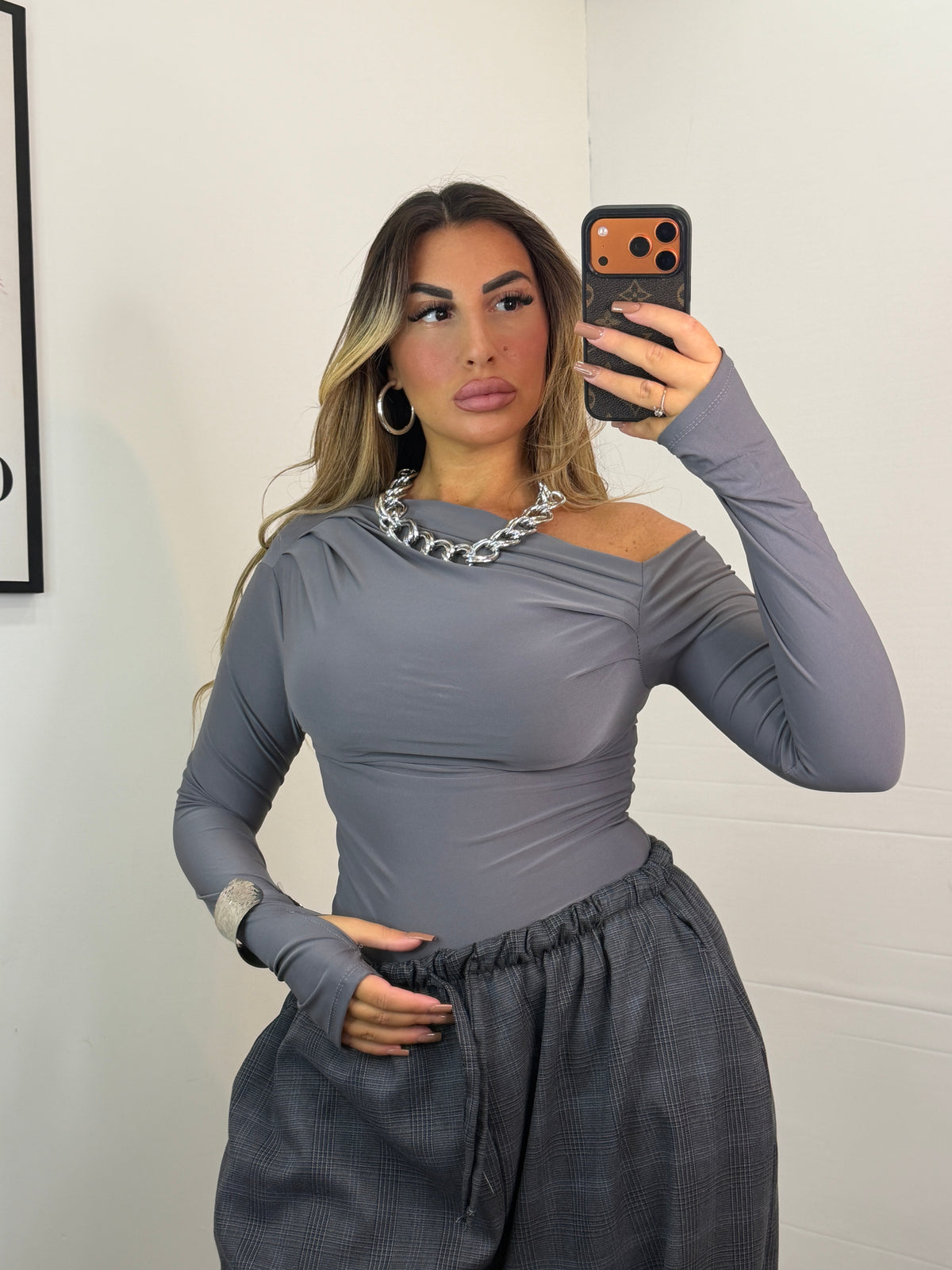 MAGLIA KIM - GRIGIO