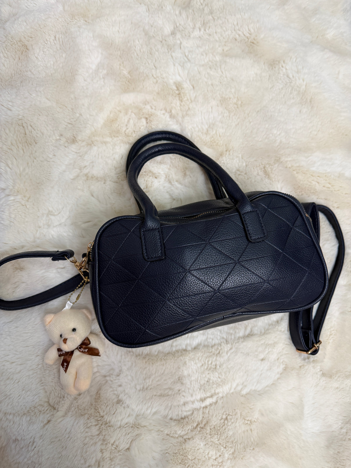 BORSA LITTLE BEAR BLU NOTTE