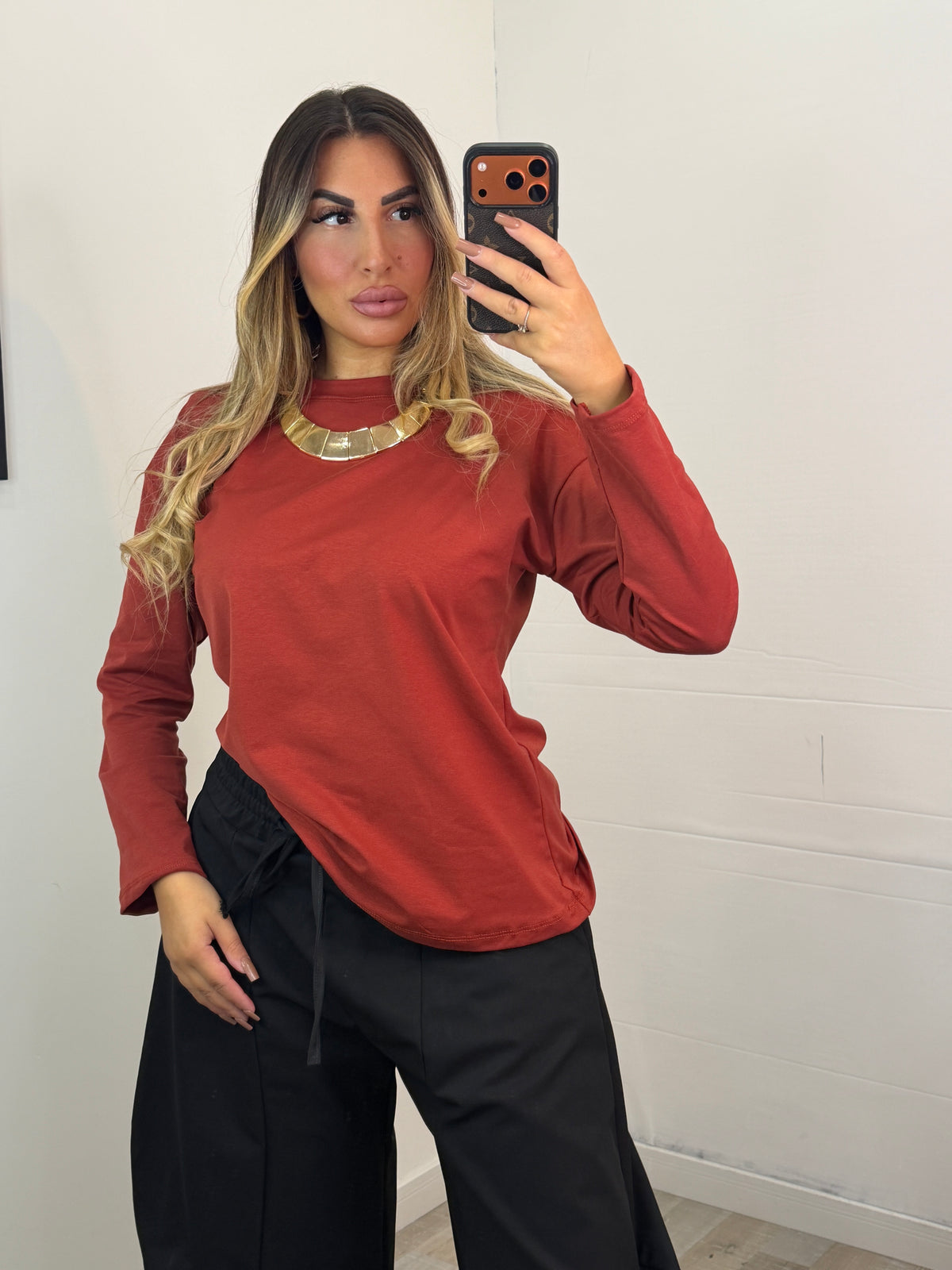 MAGLIA MANICA LUNGA - VARI COLORI