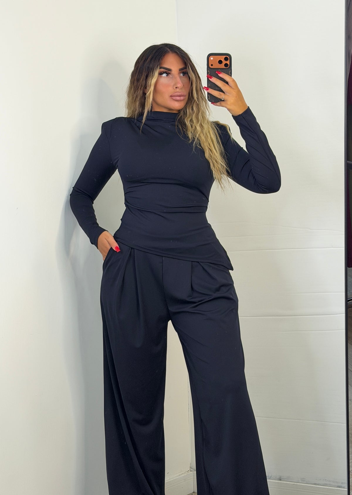 COORDINATO NOEMI BLU NOTTE