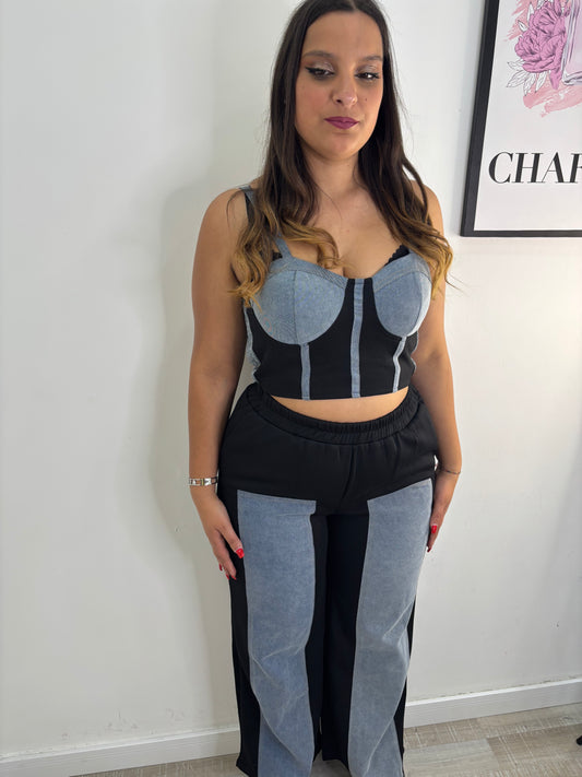 COORDINATO JEANS E TUTA