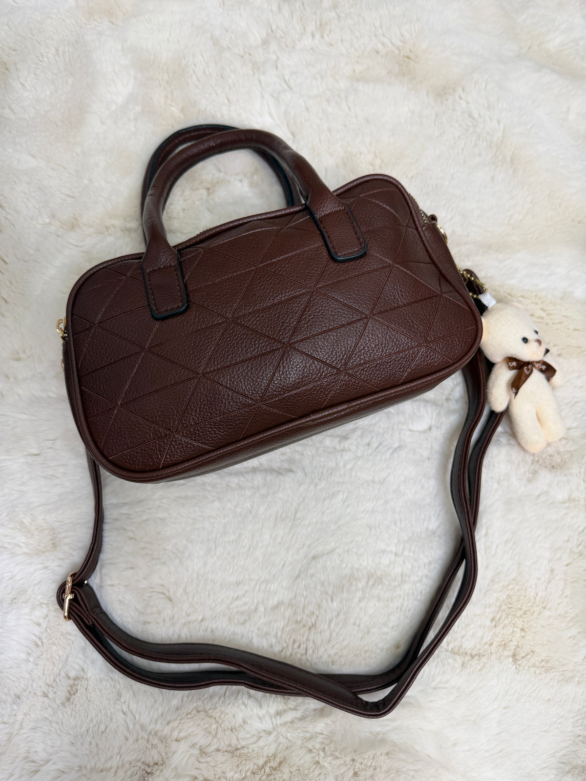 BORSA LITTLE BEAR BORGOGNA