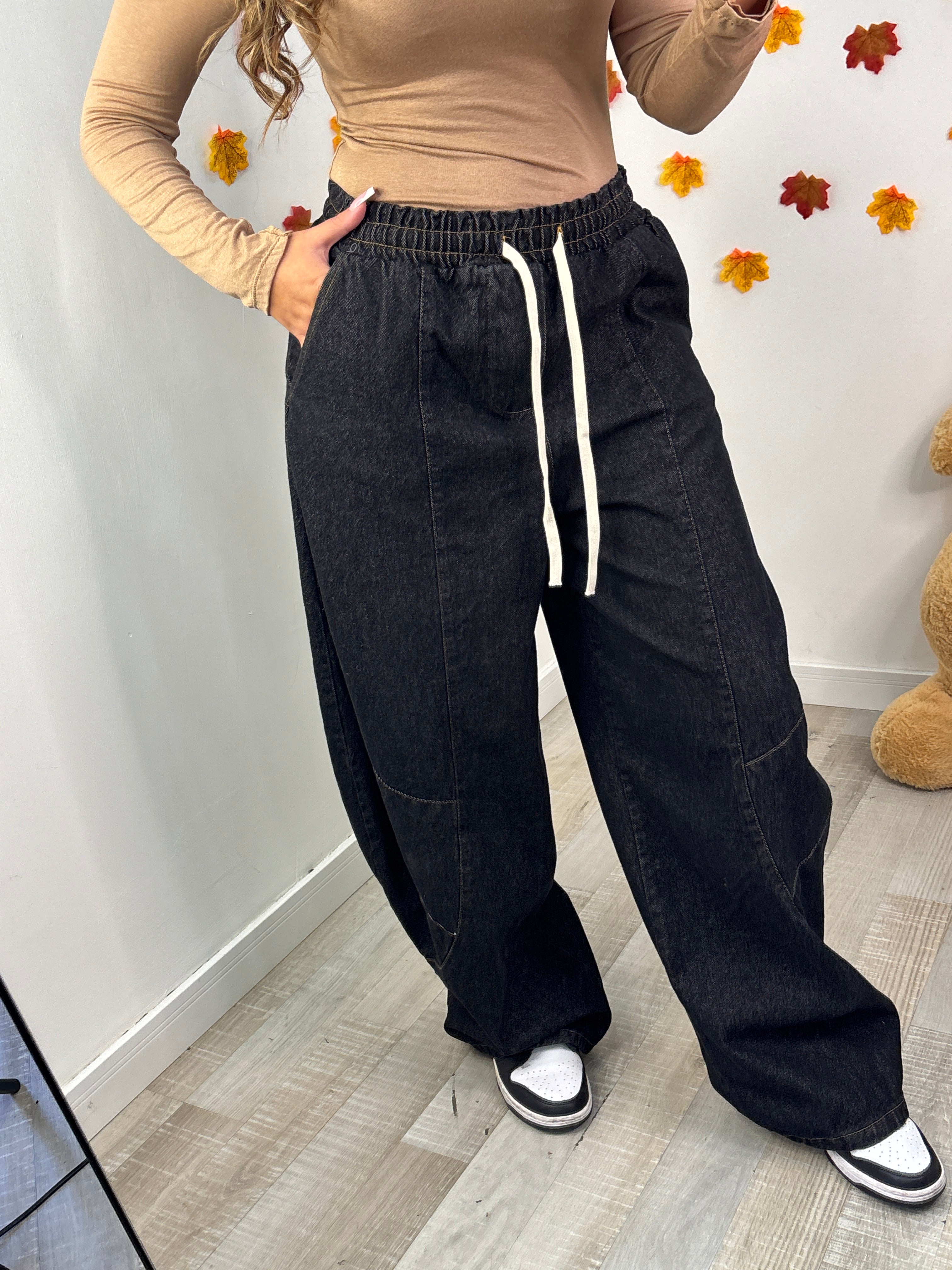 JEANS BALLON DENIM SCURO