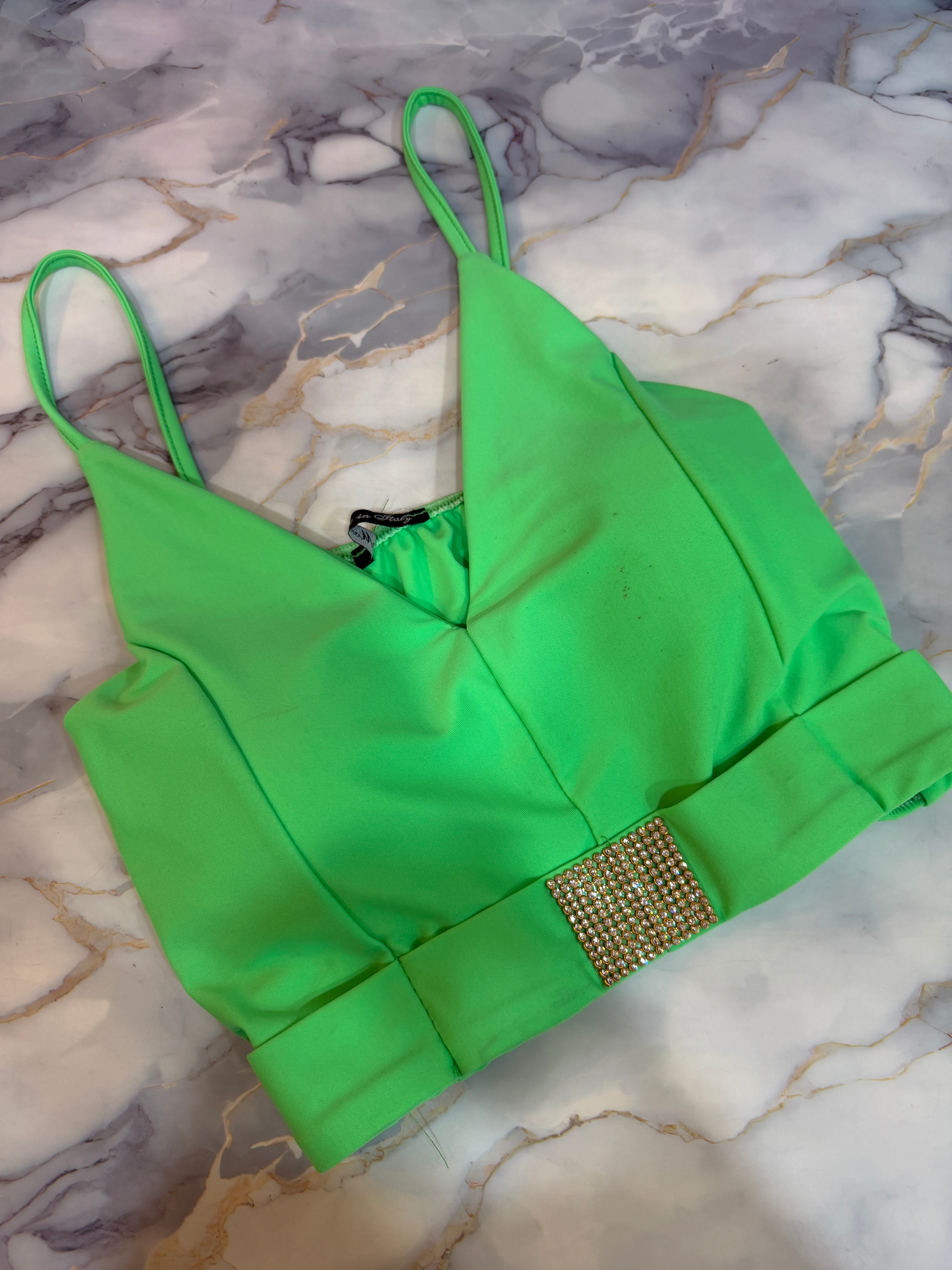 TOP VERDE FLUO