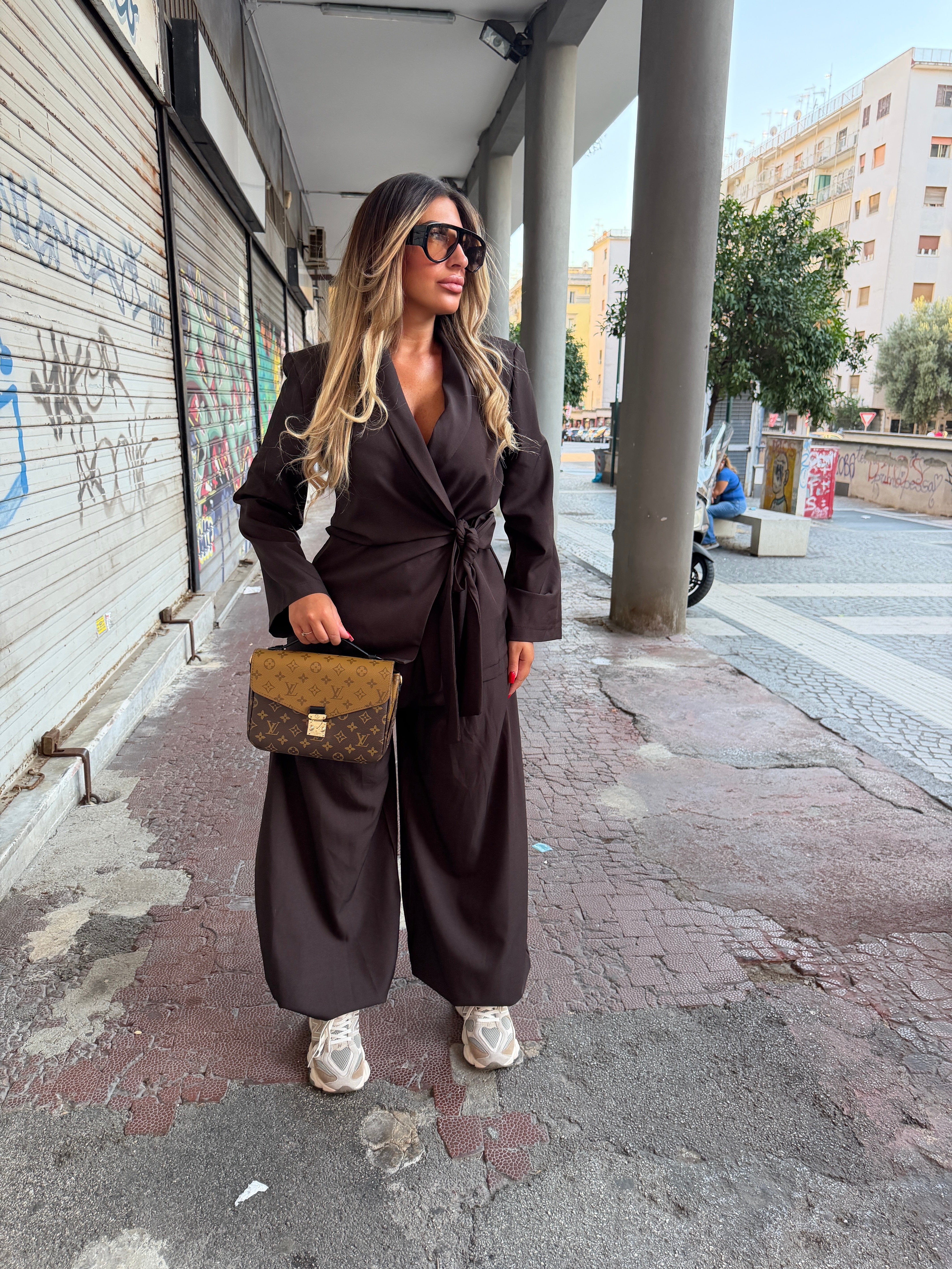 COORDINATO ANNA CIOCCOLATO