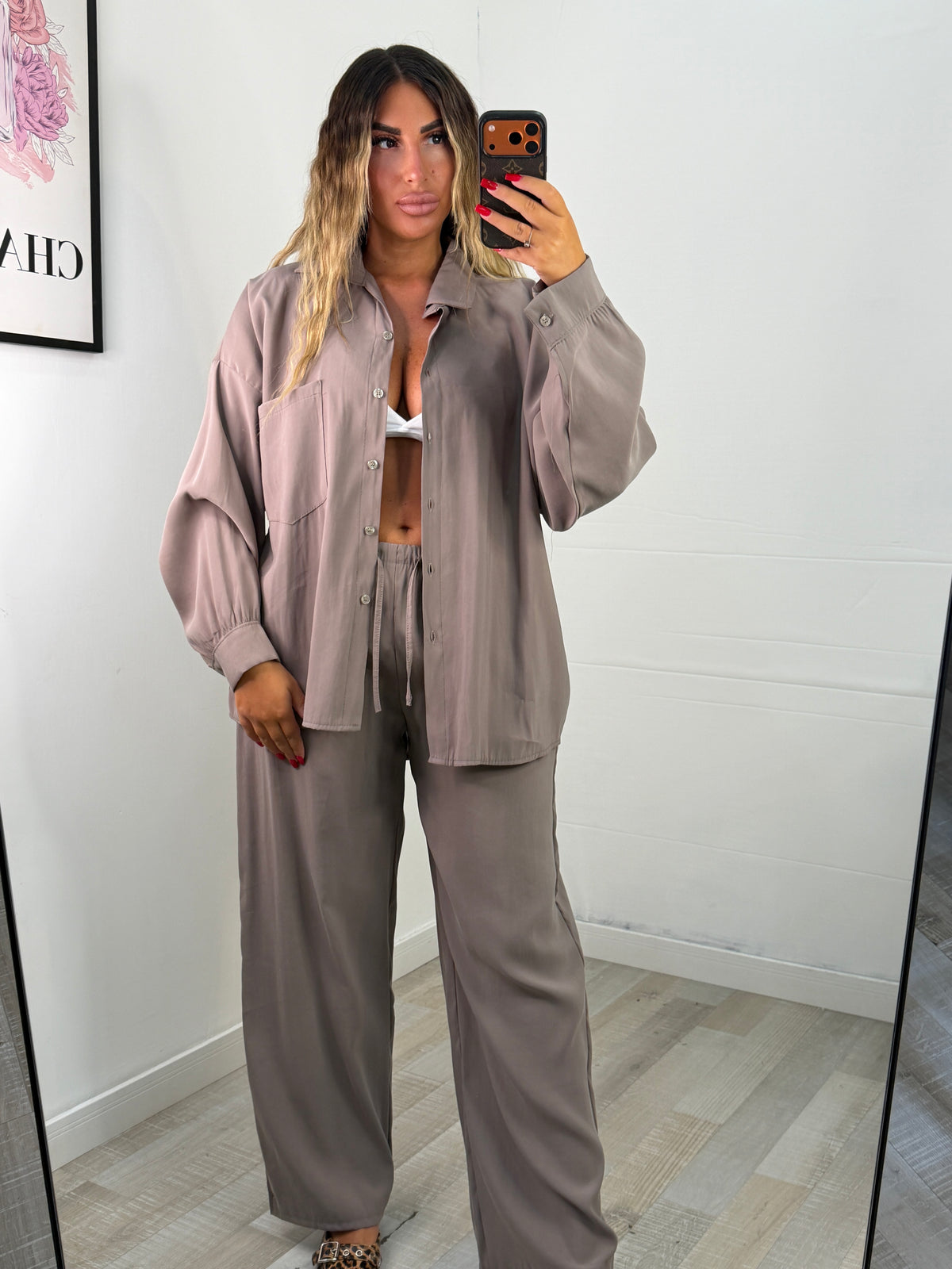 COORDINATO CAMICIA + PANTALONE