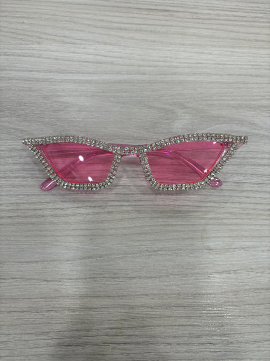 OCCHIALI GLITTER ROSA
